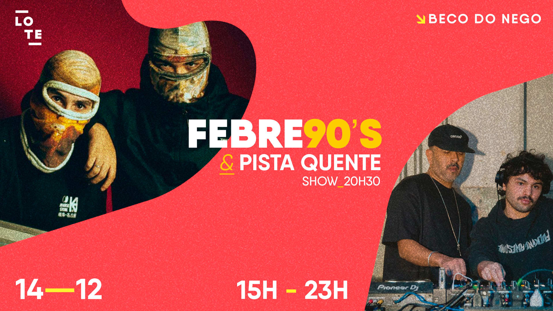 Lote Apresenta Febre90s Cover