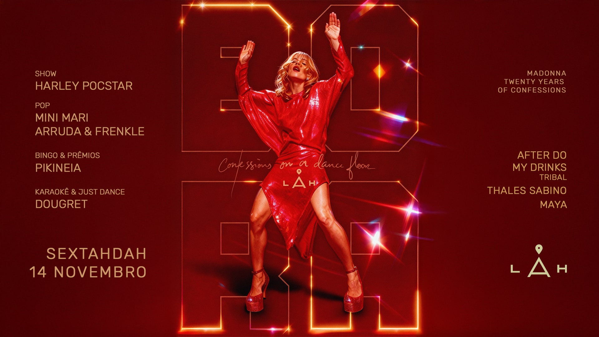 14/11 - Sextahda + After Do My: Confessions On A Dance Floor Cover