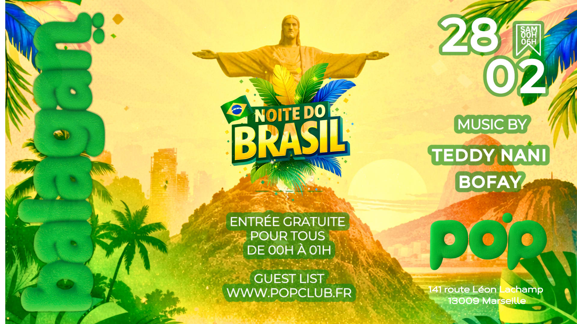 Samedi 28 Février 2026 - Noite Do Brasil - Bofay-Teddy Nani Cover