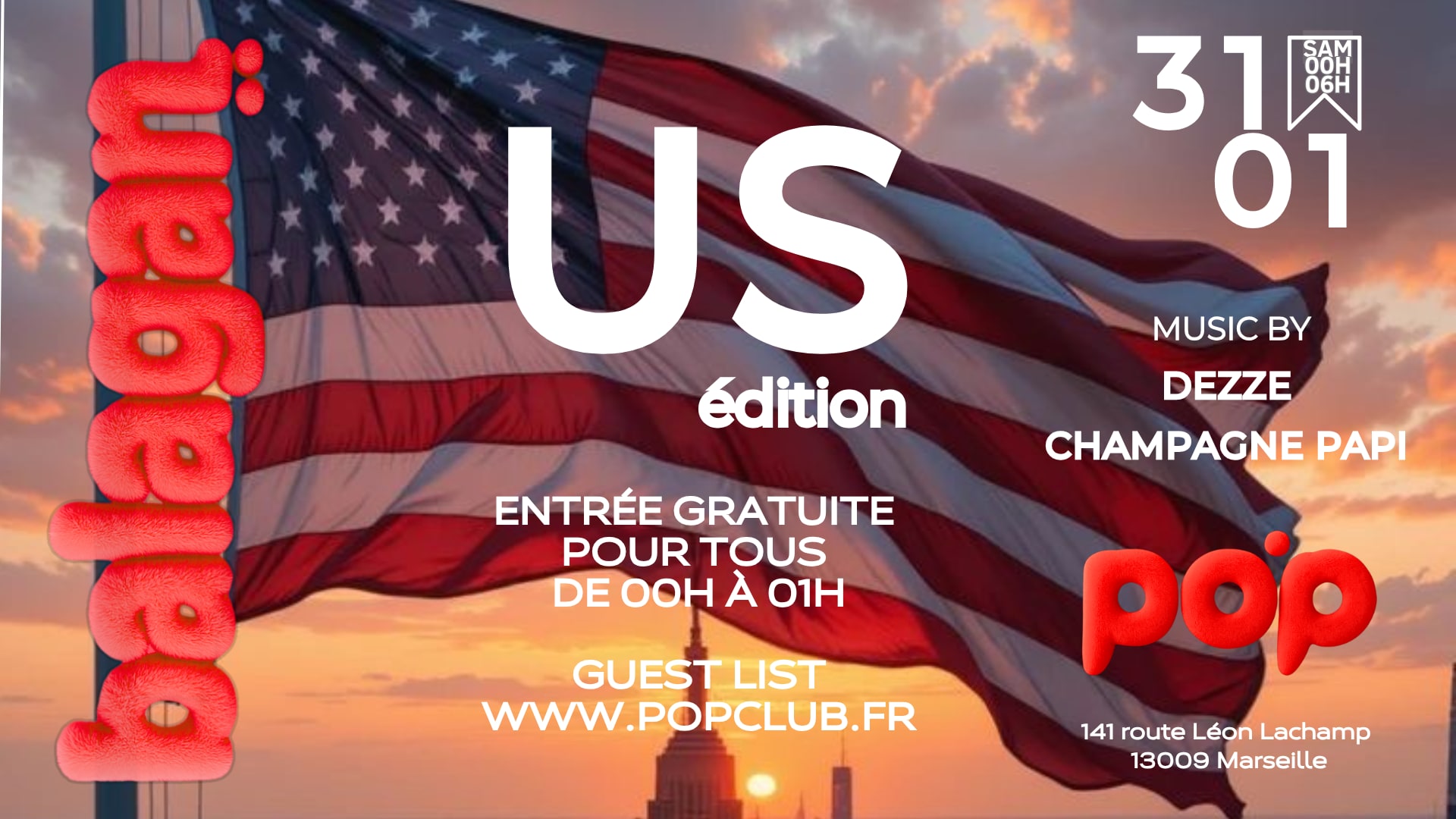 Samedi 31 Janvier 2026 - Dezze / Champagne Papi - Us Édition Cover