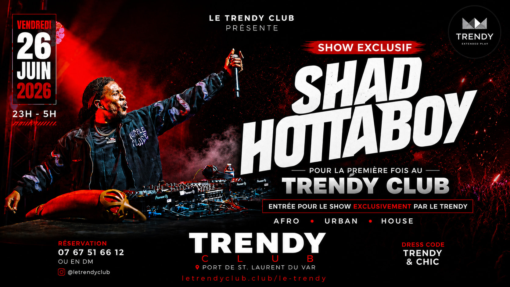 Shad Hottaboy Au Trendy Club Cover
