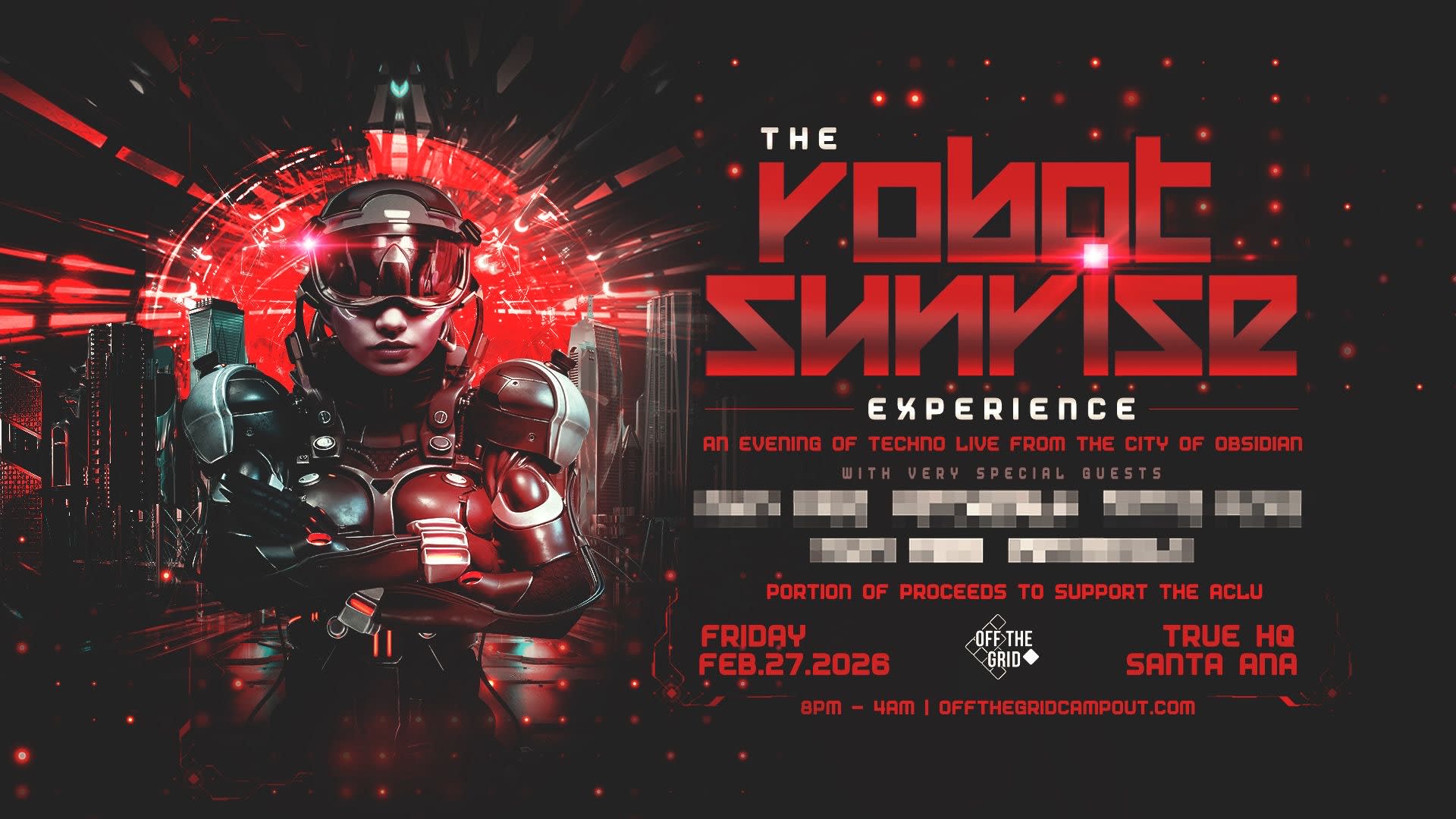 The Robot Sunrise Experience Cover