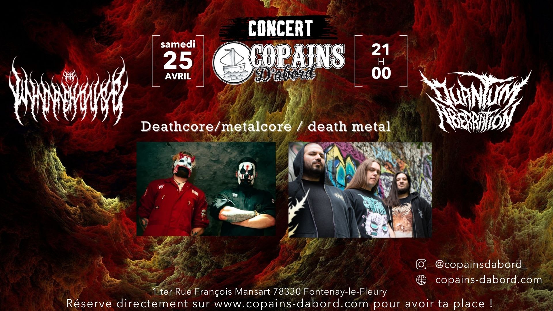 Concert Whorhouse & Quantum Aberration Cover