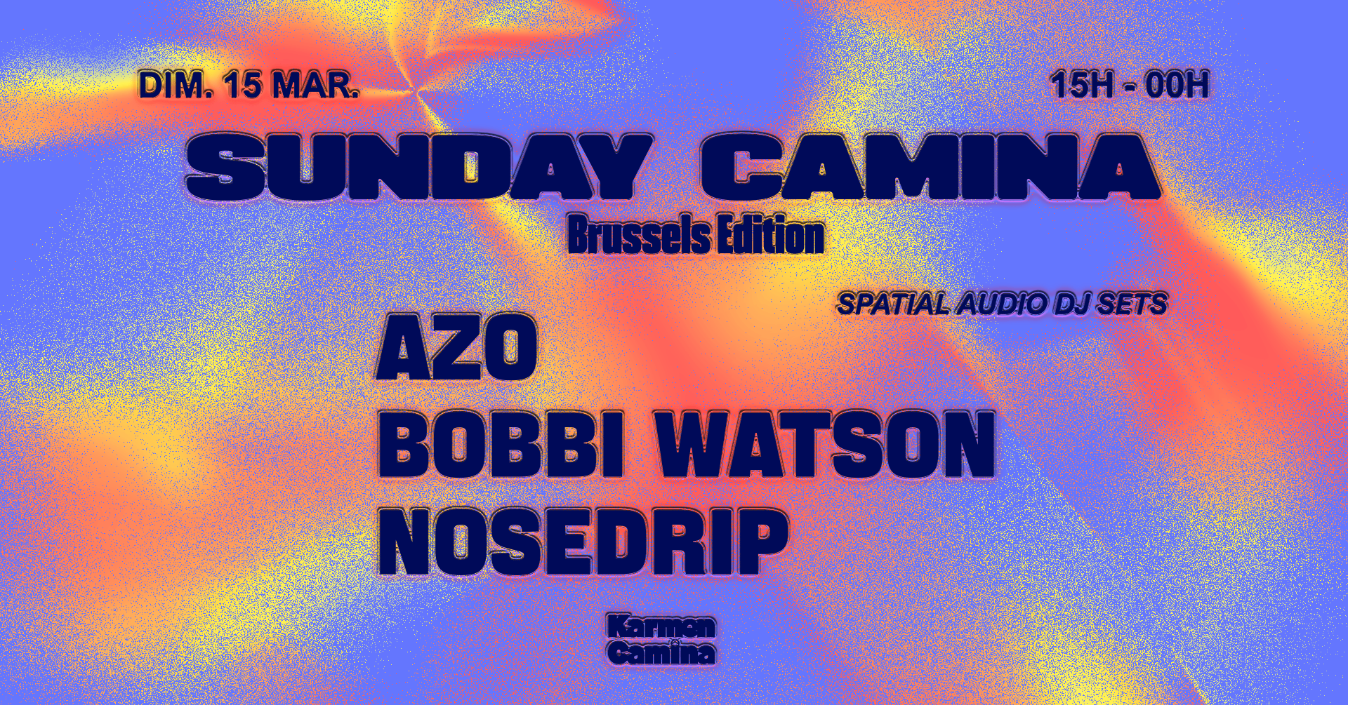 Sunday Camina [Azo, Bobbi Watson, Nosedrip] Cover