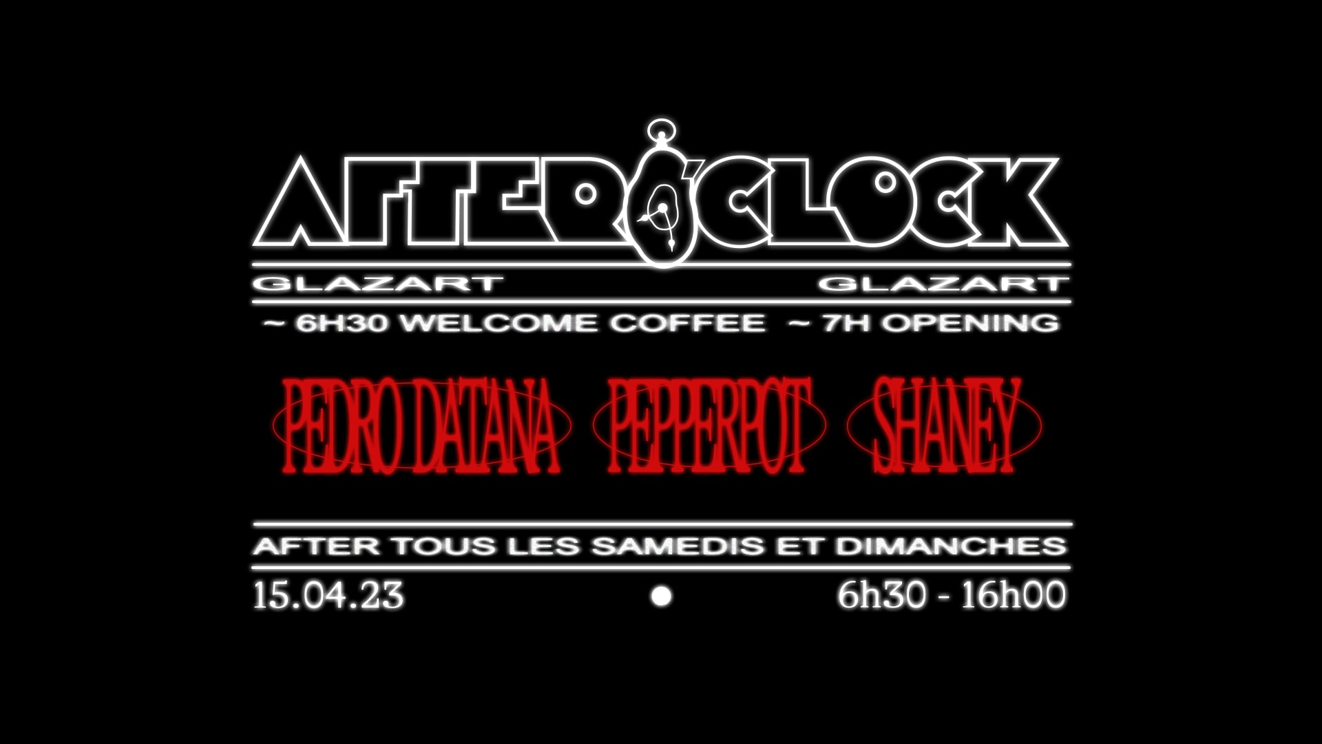 After O'clock : Pedro Datana, Pepperpot, Shaney Cover