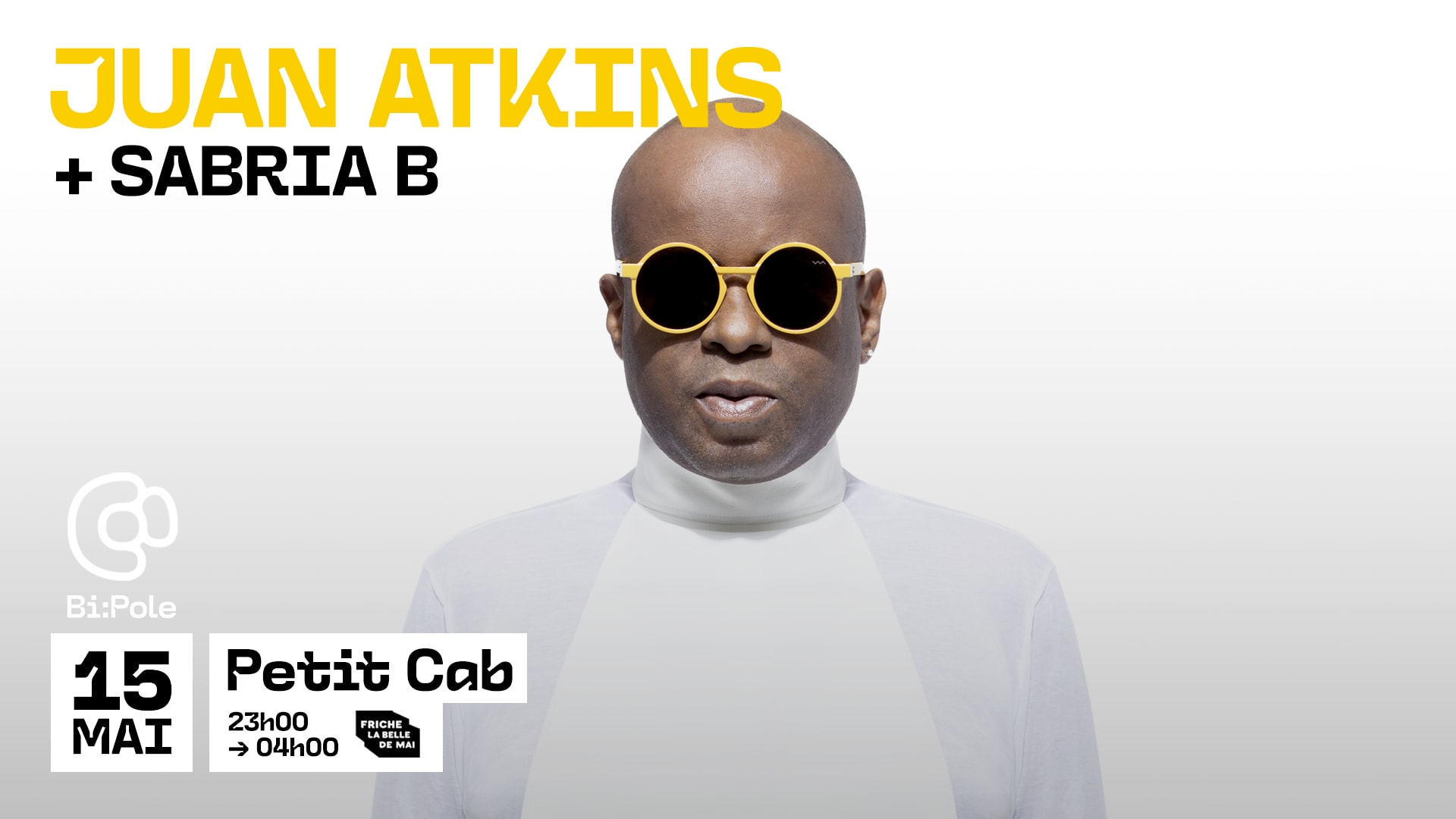 Juan Atkins + Sabria B @ Petit Cab Cover