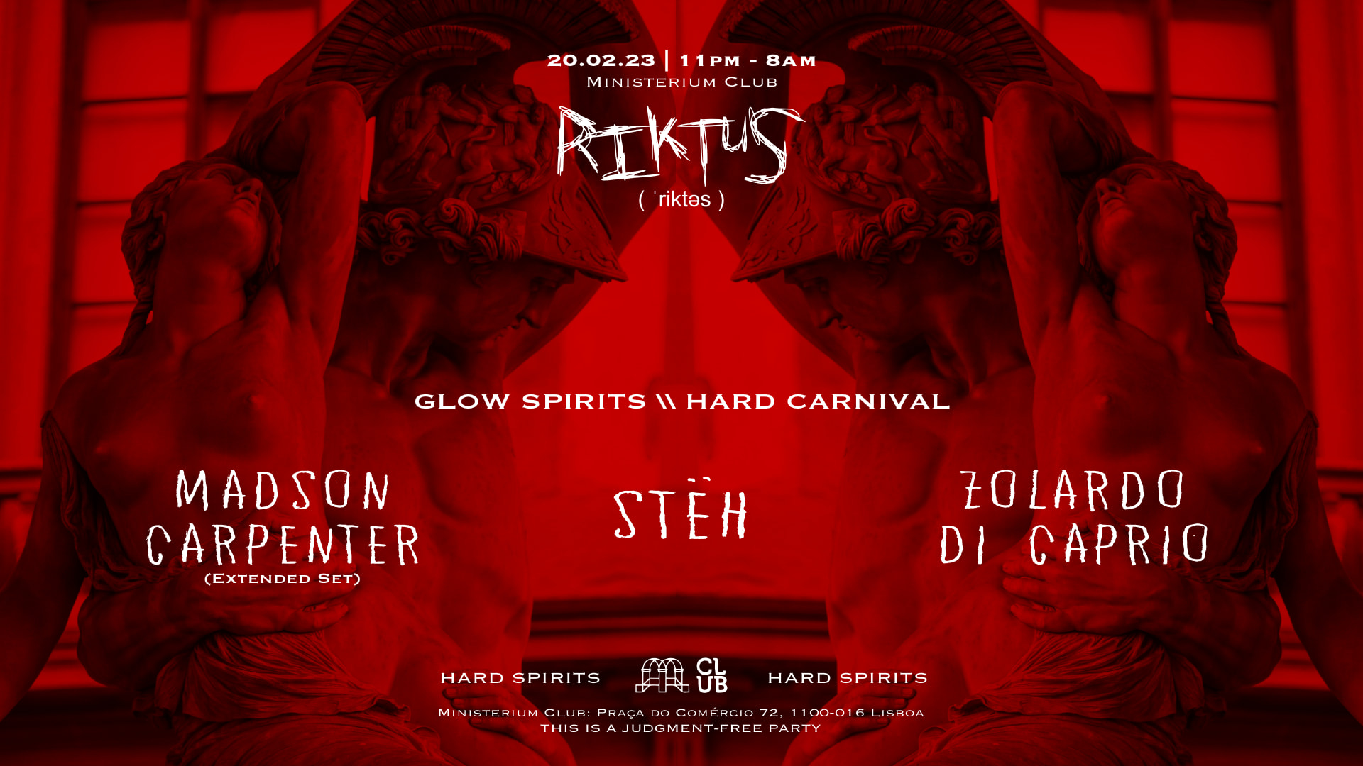 Riktus: Glow Spirits | Hard Carnival Cover