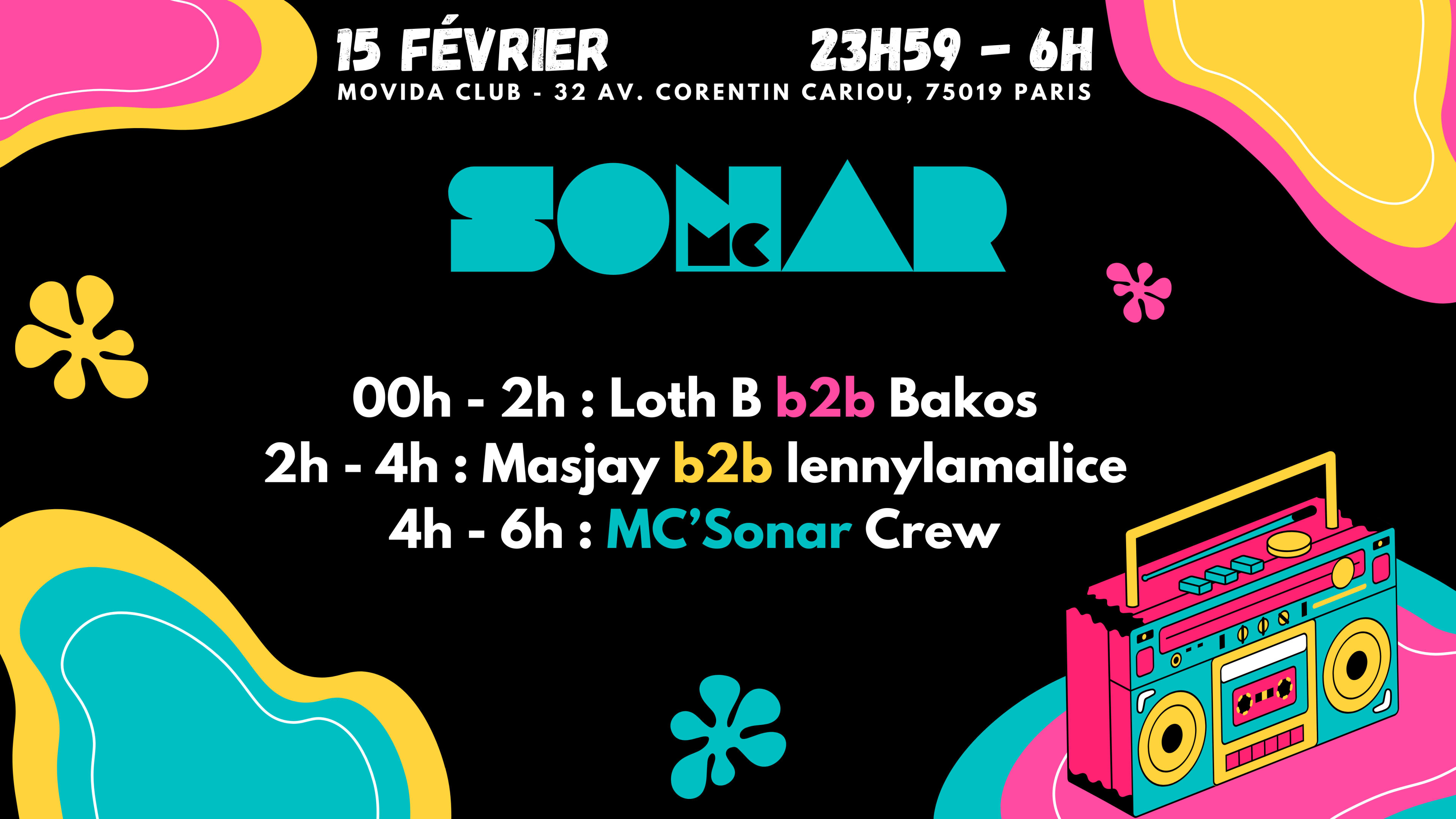 Mc'sonar Au Movida Cover