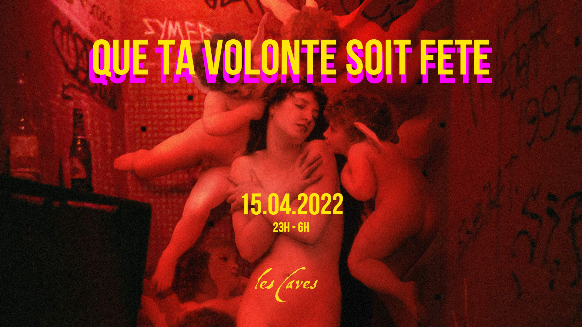 Que Ta Volonté Soit Fête X Caves Saint Sabin Cover