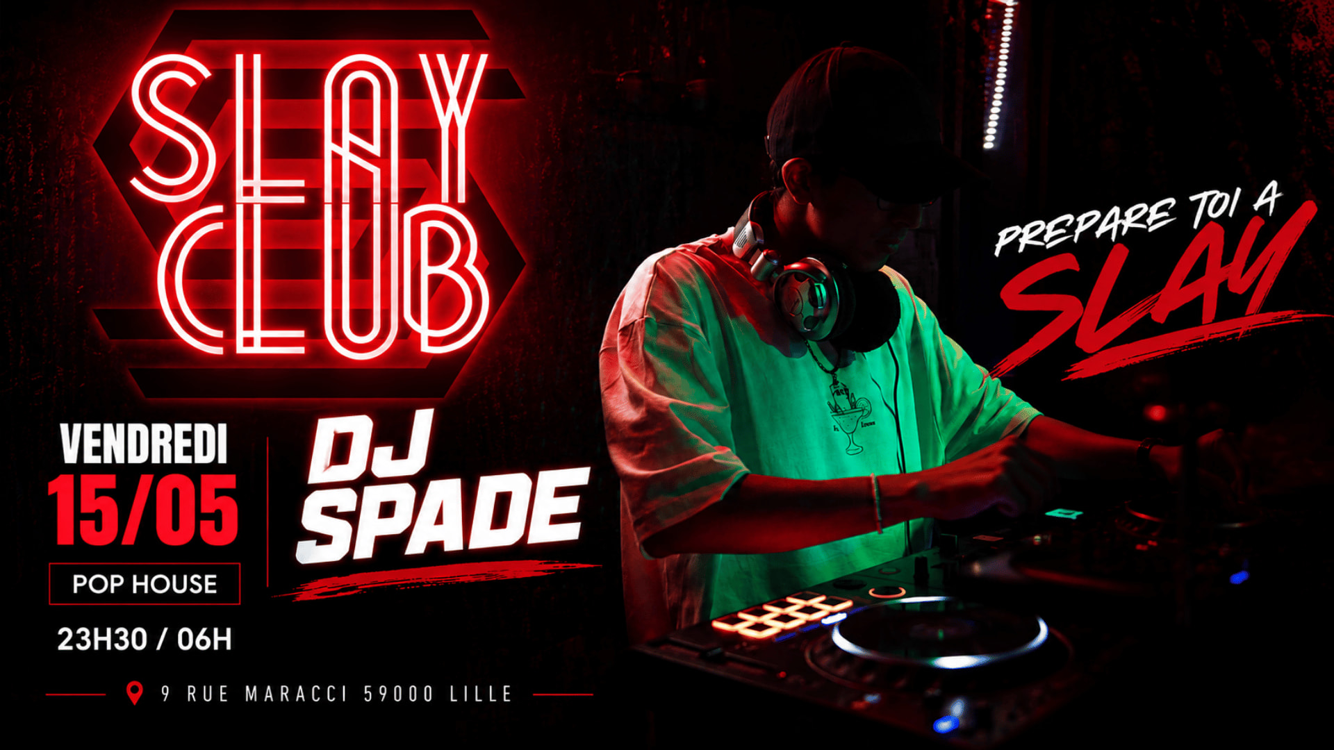 Slay Club : Dj Spade 15/05 Cover