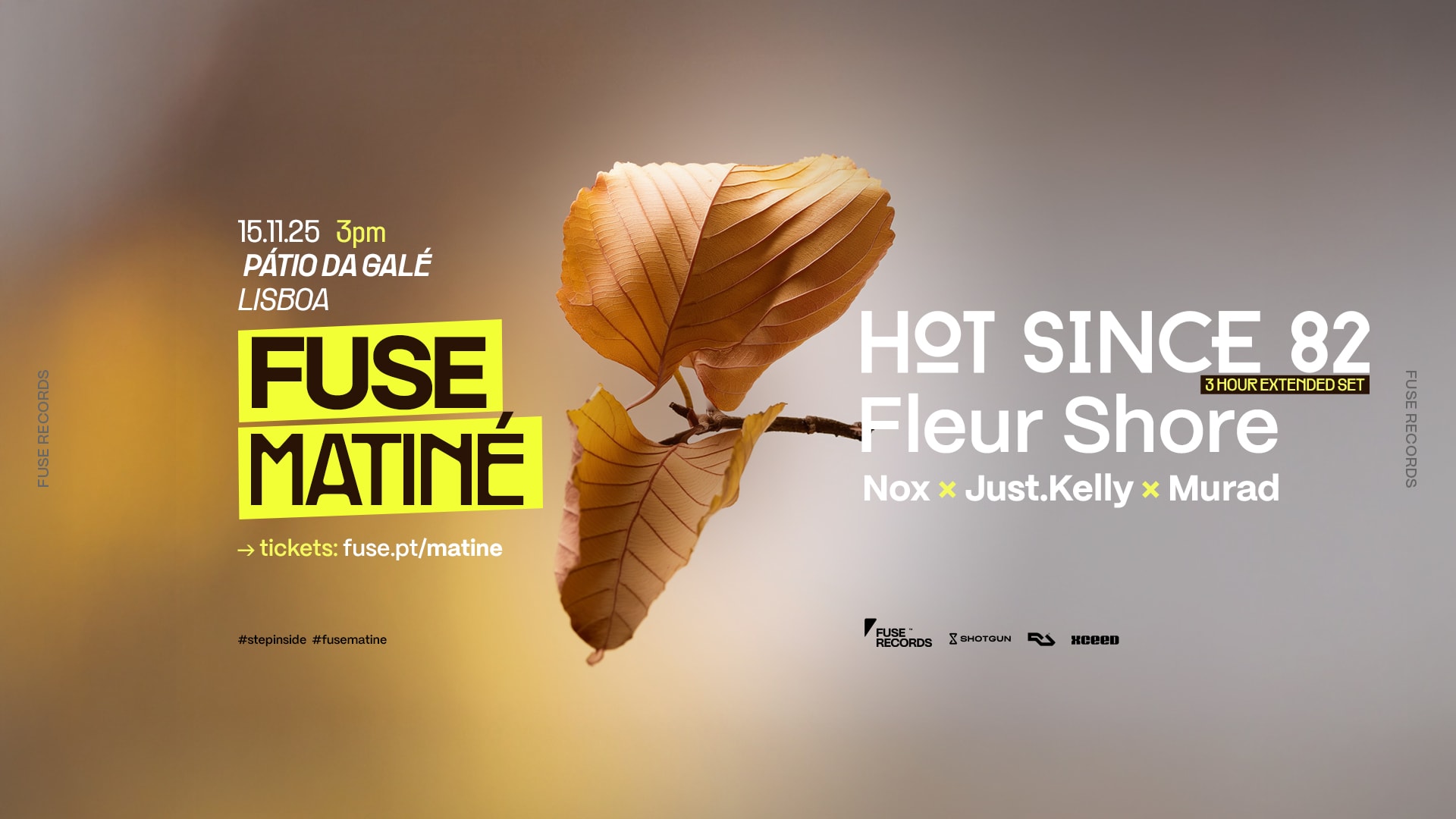 Fuse Matiné: Hot Since 82 Cover