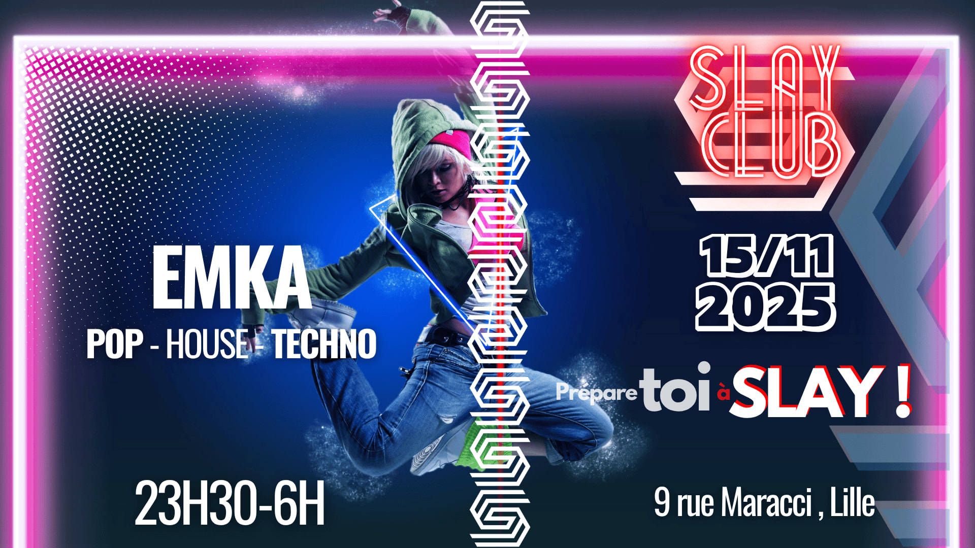 Slay Club : Emka 15/11 Cover