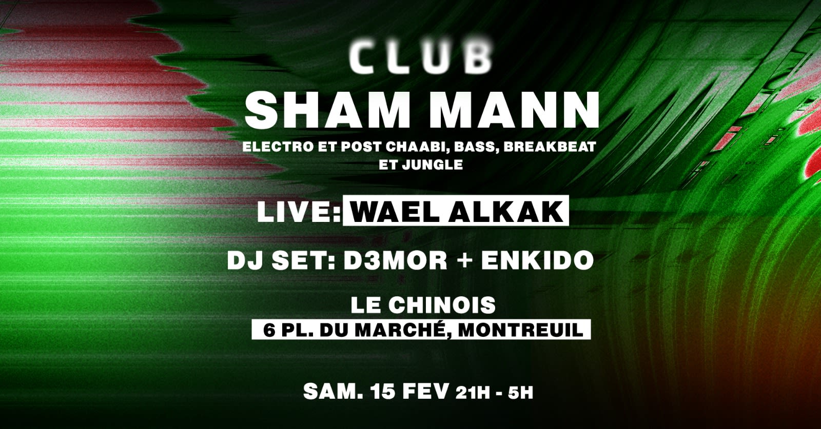 Club Sham Mann À Le Chinois ! Cover
