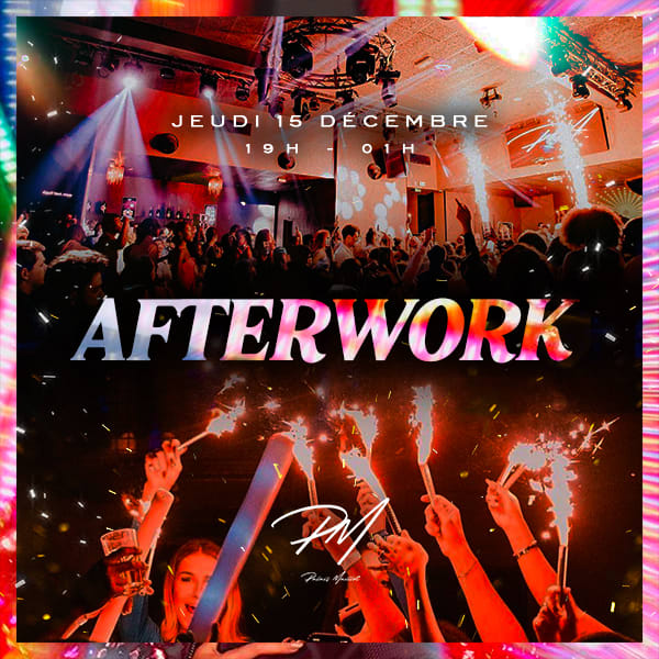 Afterwork Exceptionnel & Exclusif @ Palais Maillot 1000m2  Cover