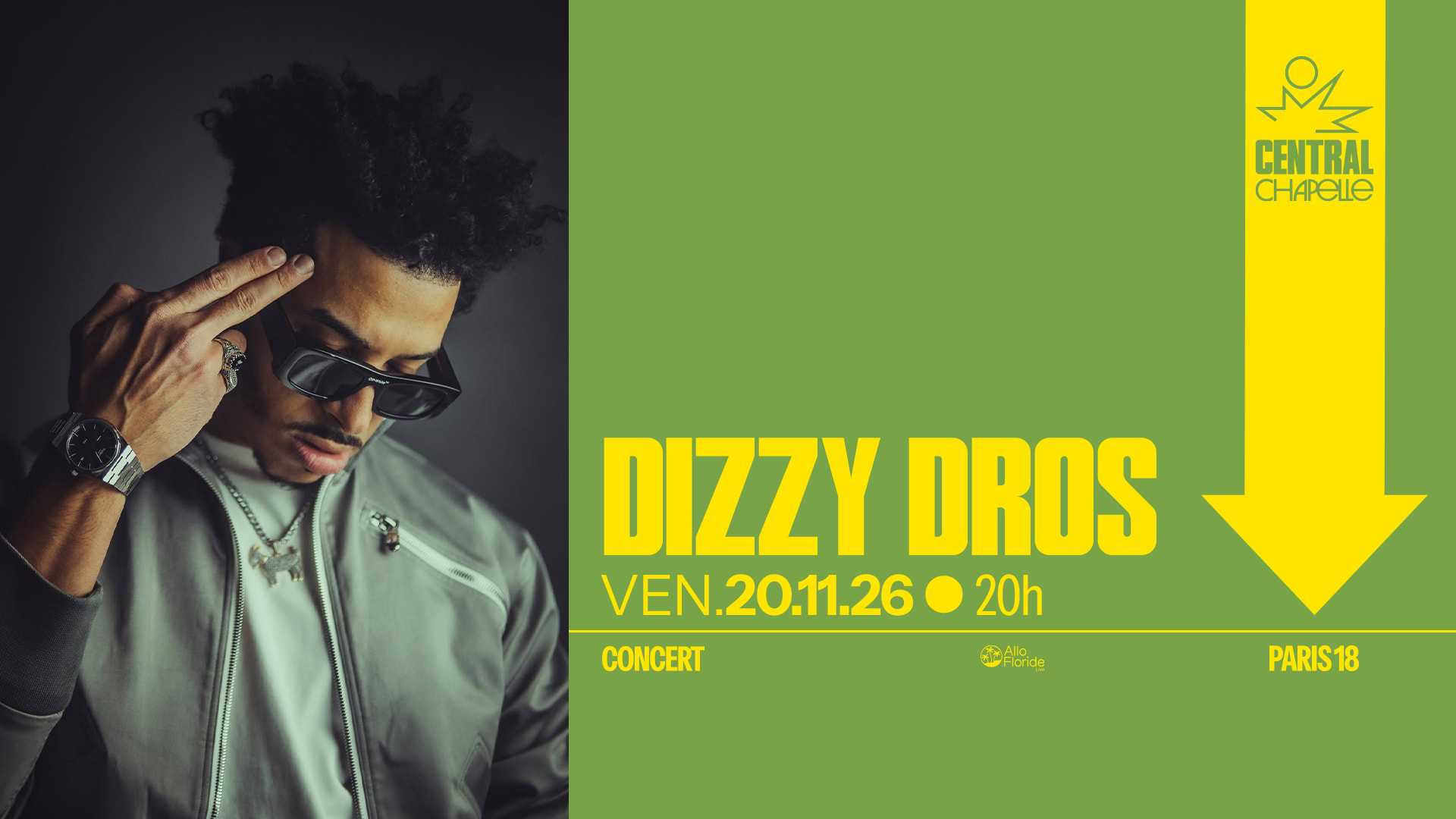 Dizzy Dros — Central Chapelle Cover