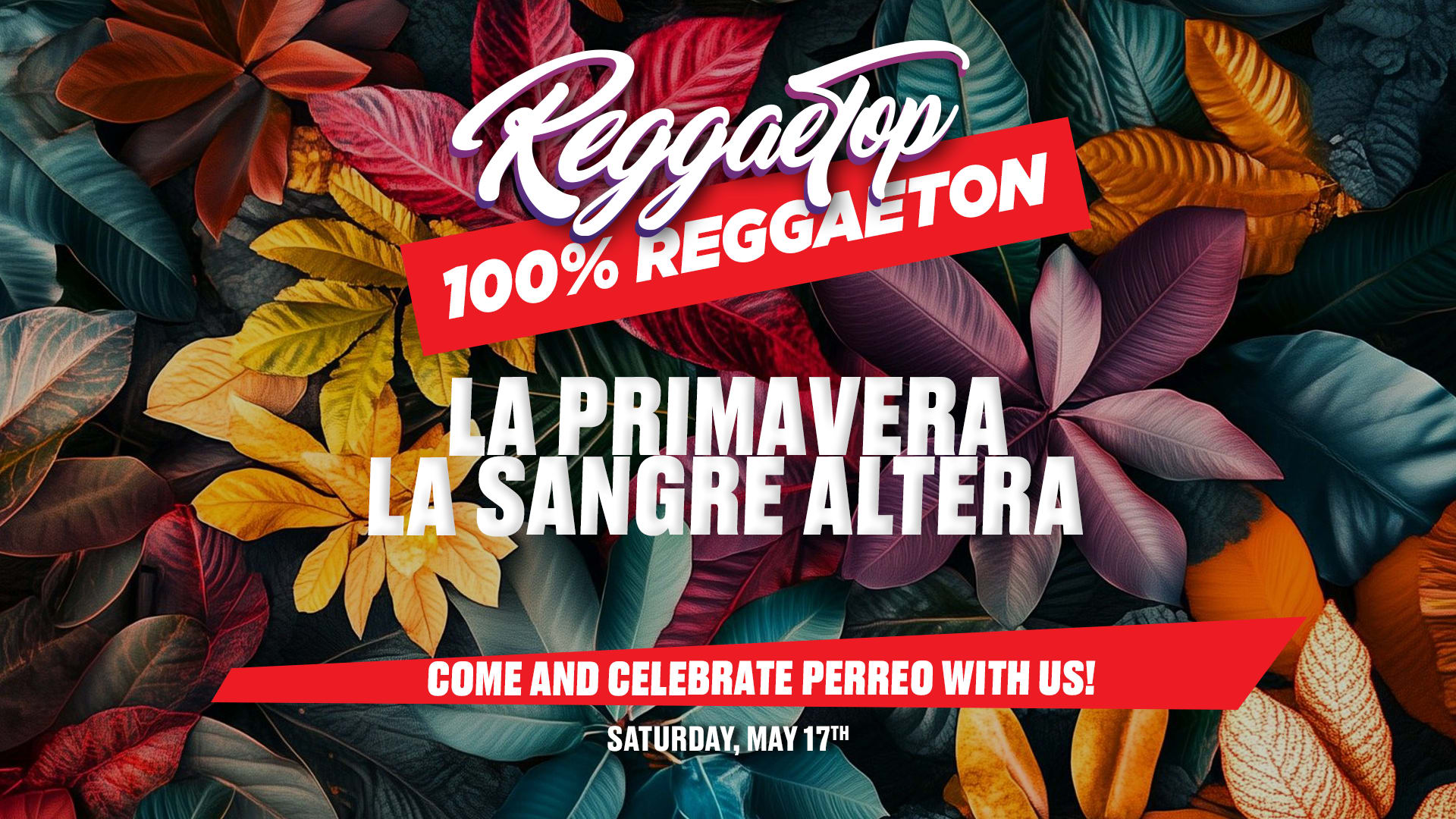 Reggaetop - La Primavera La Sangre Altera! Cover