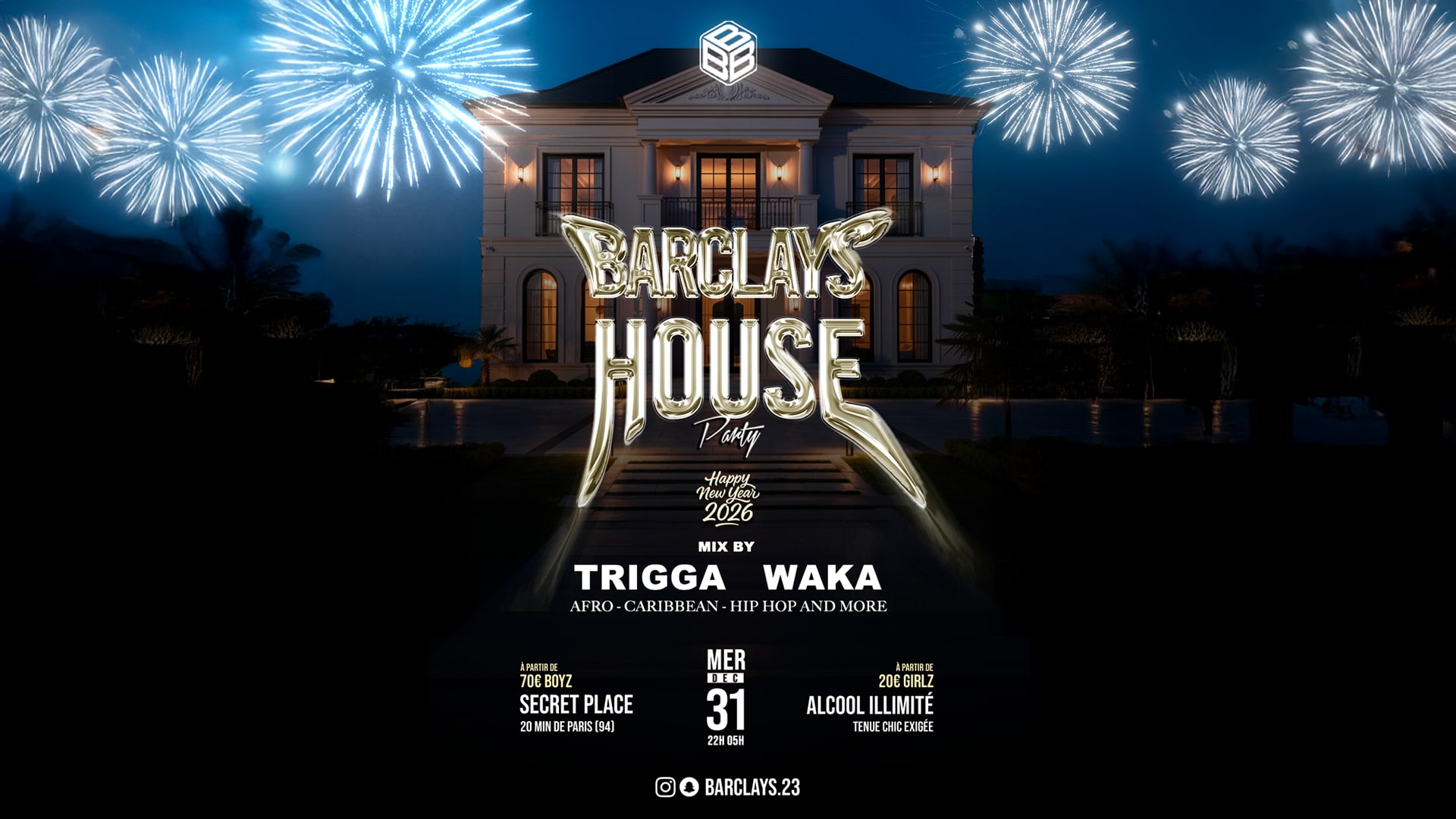 Barclays House Party #14 – Happy New Year Cover