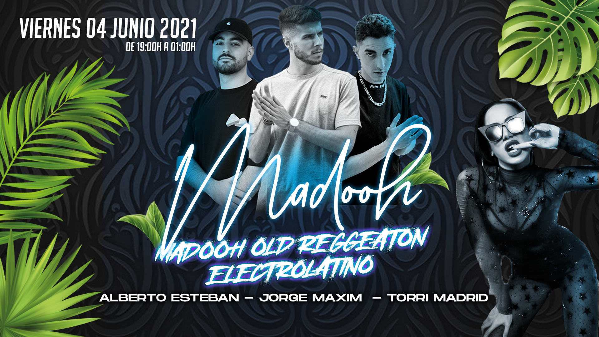 Madooh Old Reggaetón Y Electrolatino – Family Garden  Cover