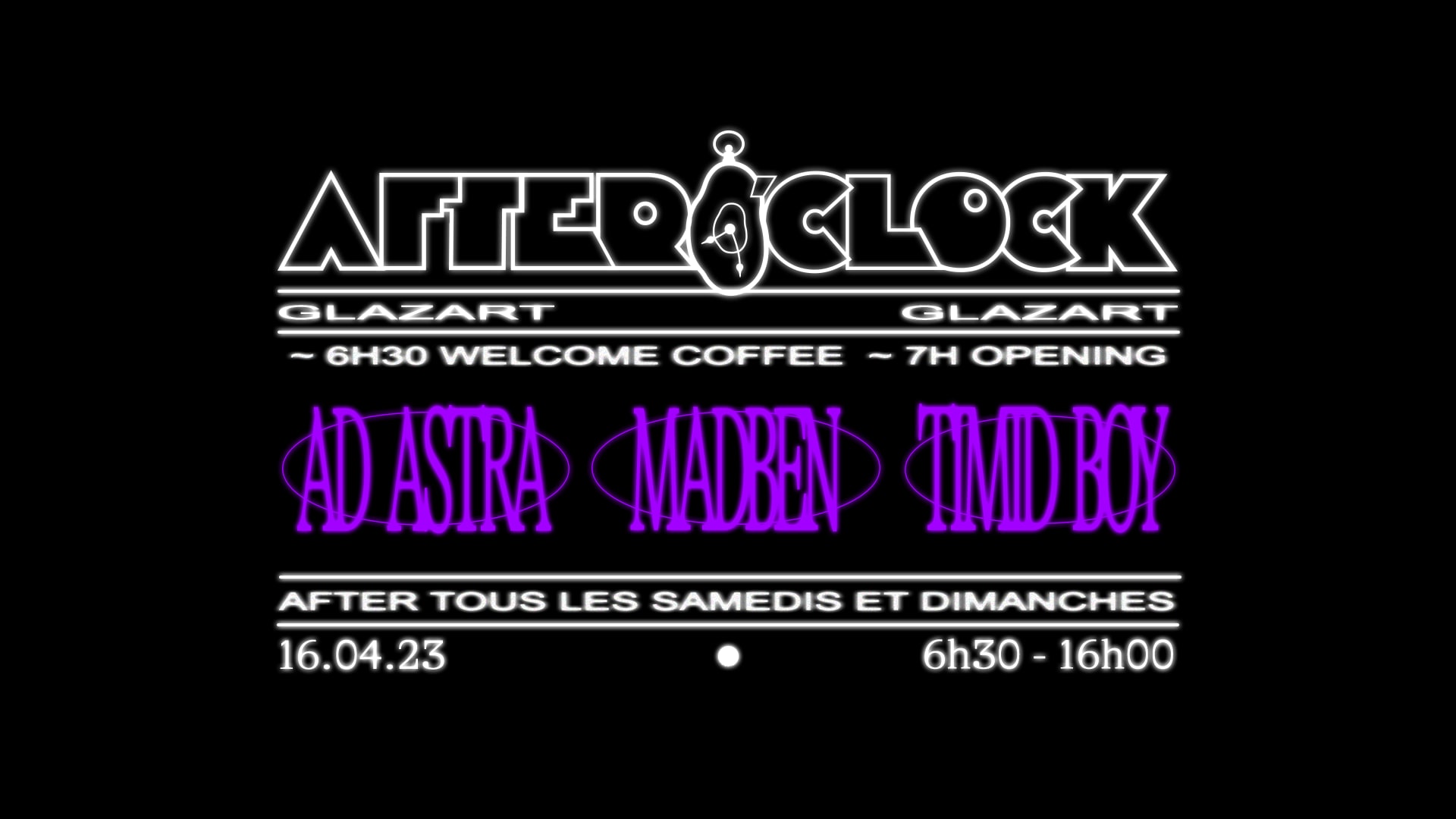 After O'clock : Ad Astra, Madben, Timid Boy Cover