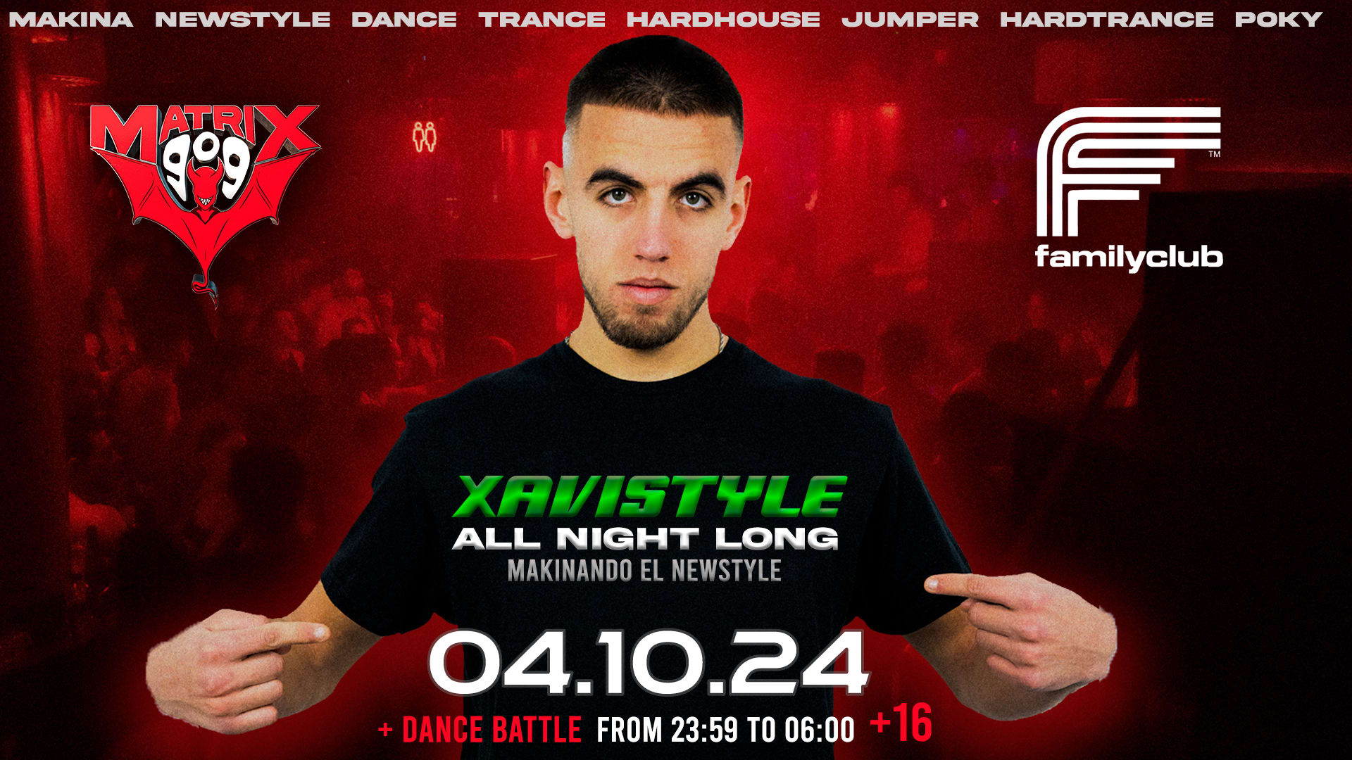 Matrix 909: All Night Long Xavistyle Cover