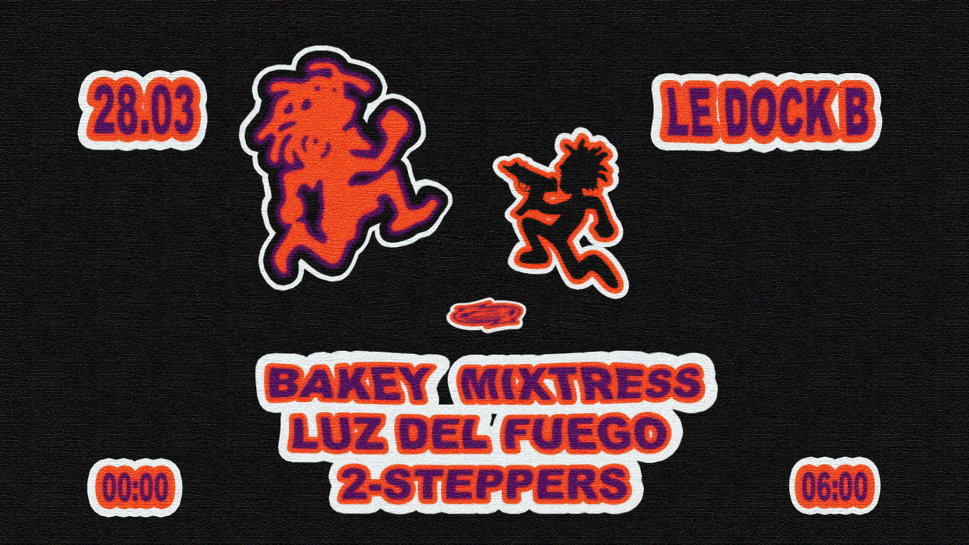 2 Steppers: Bakey · Mixtress · Luz Del Fuego & More Cover