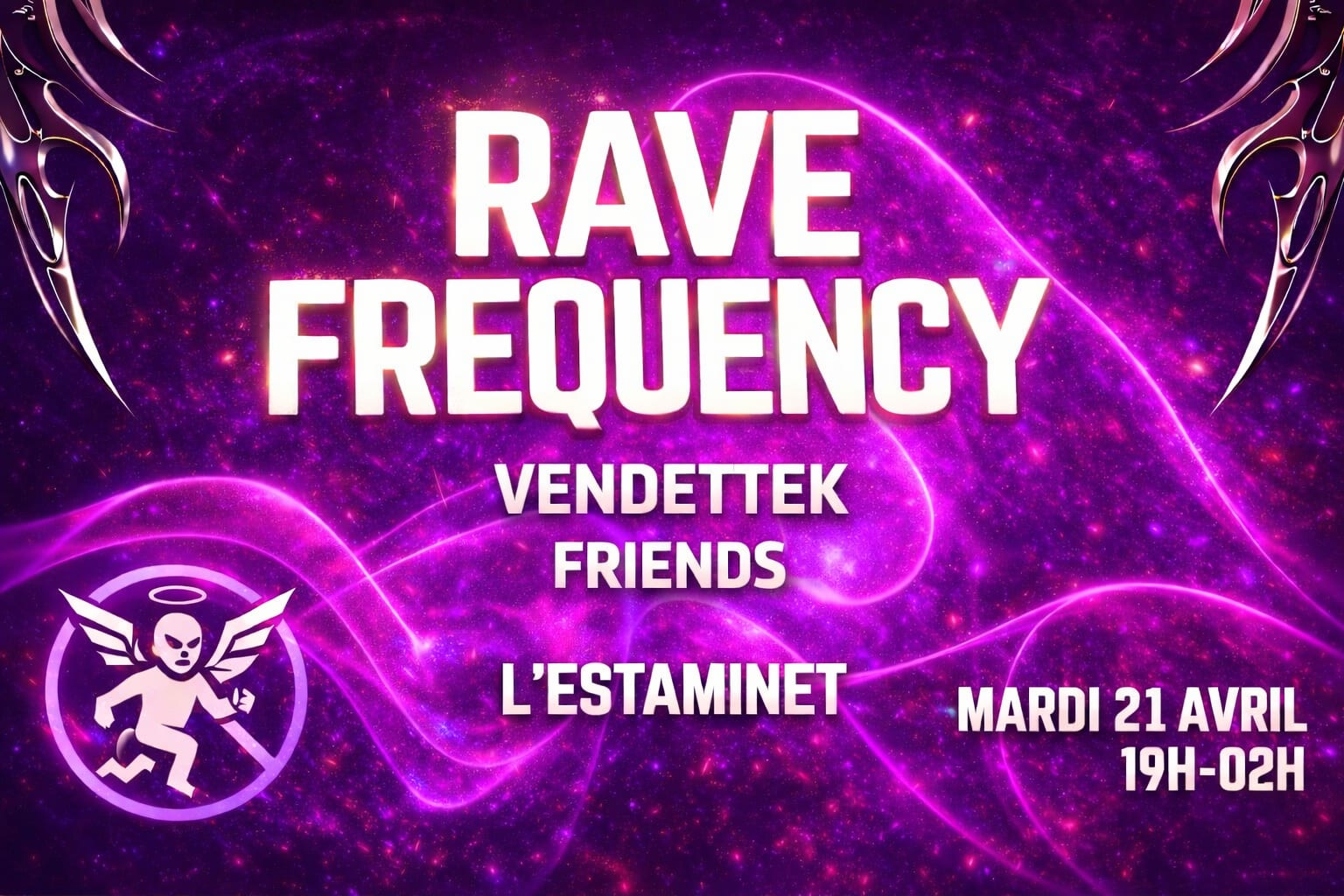 Rave Frequency Night Cover