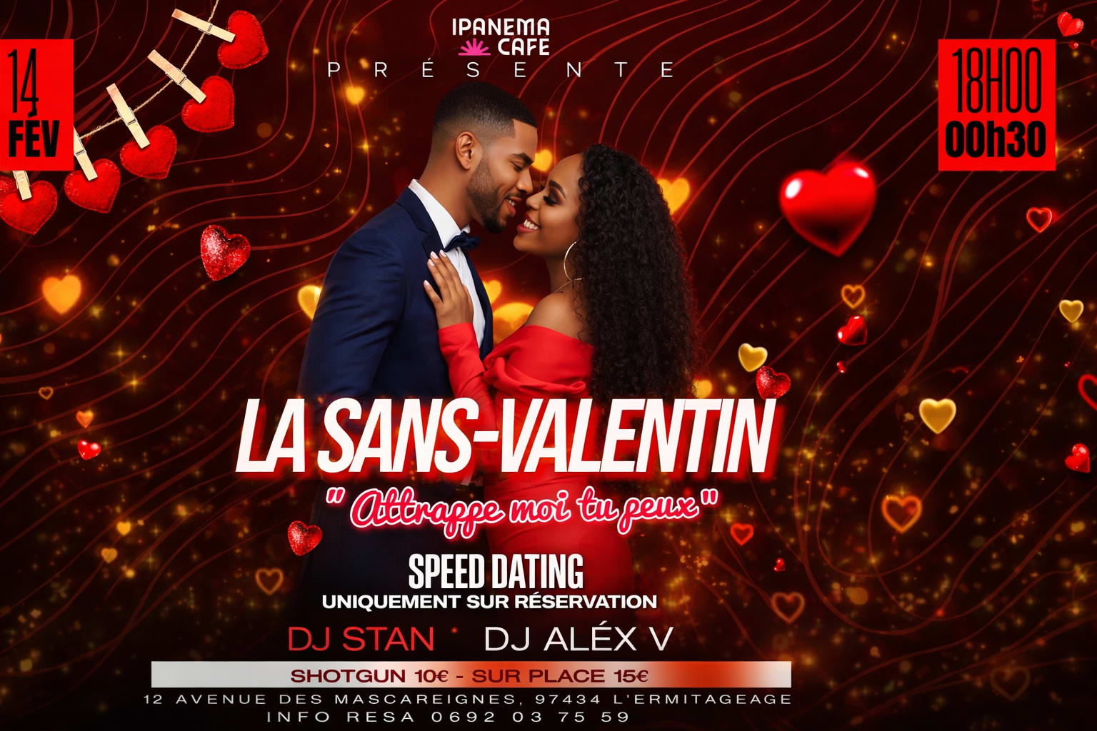 La Sans-Valentin "Attrappe Moi Si Tu Peux" Cover