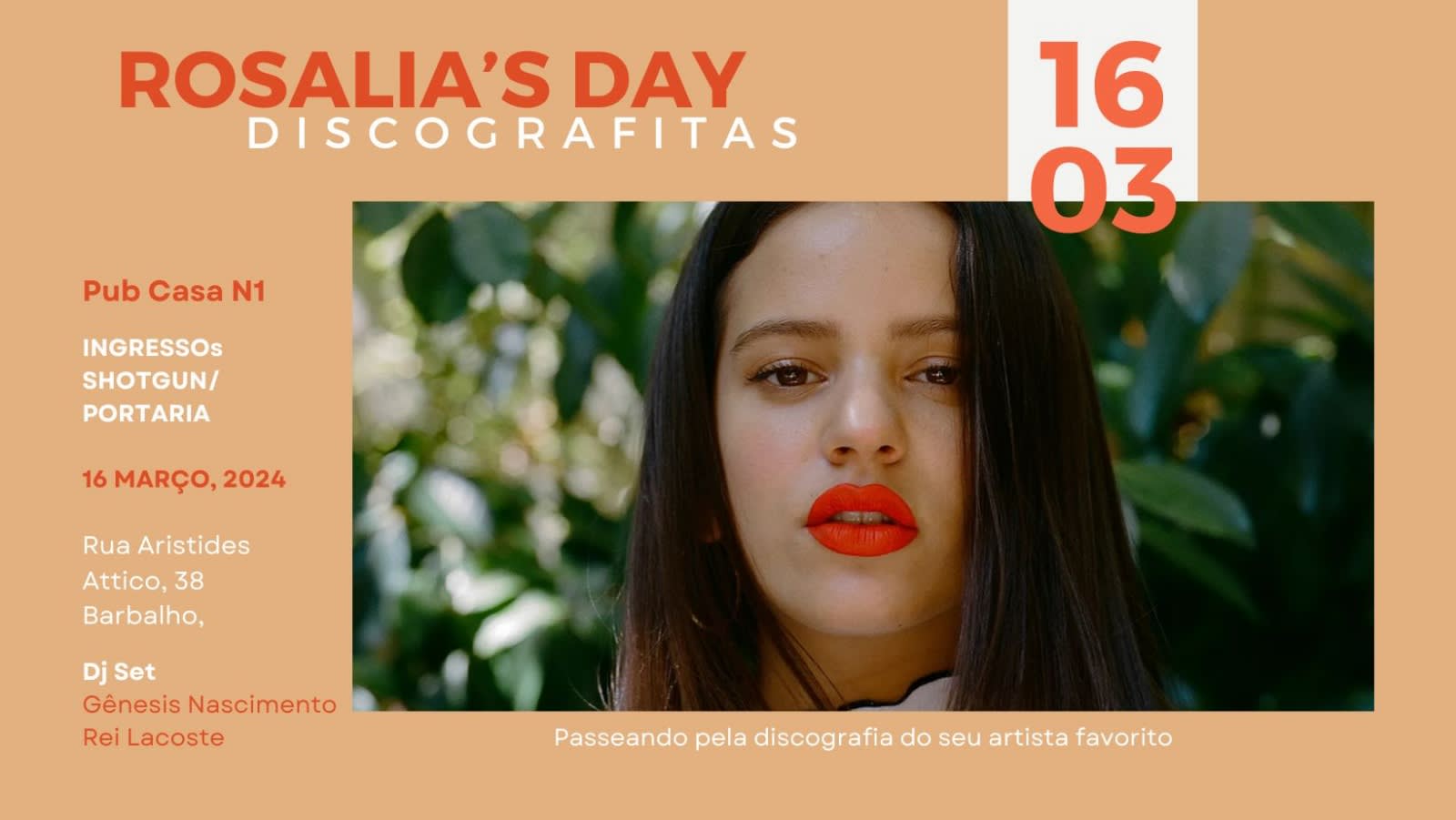 Discografitas - Rosalia’S Day Cover