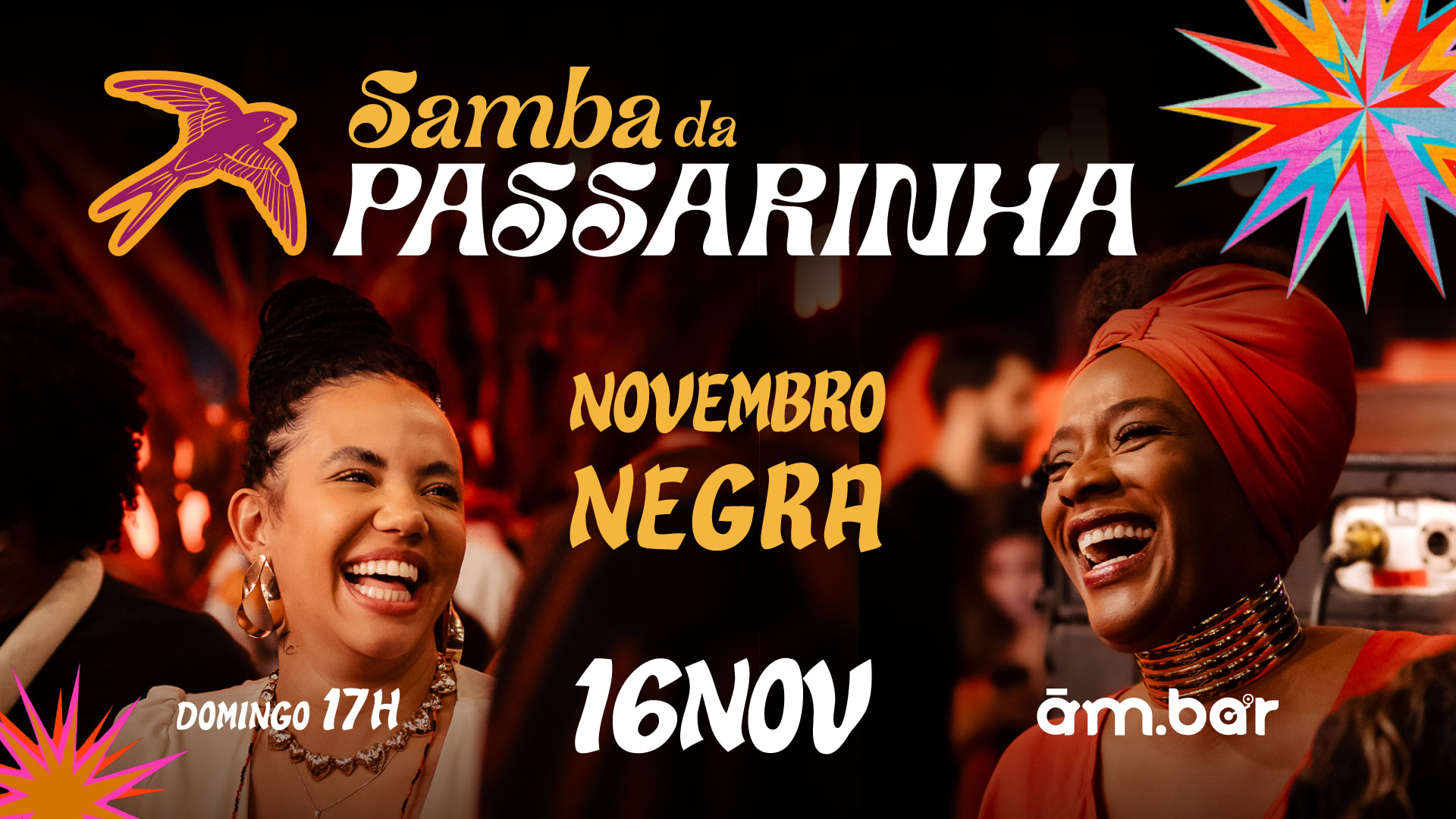 16/11: Samba Da Passarinha - Novembro Negra Cover