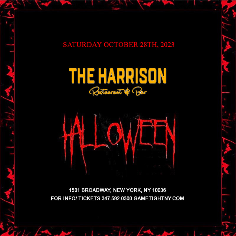 The Harrison Bar Nyc Halloween Party 2023 Cover