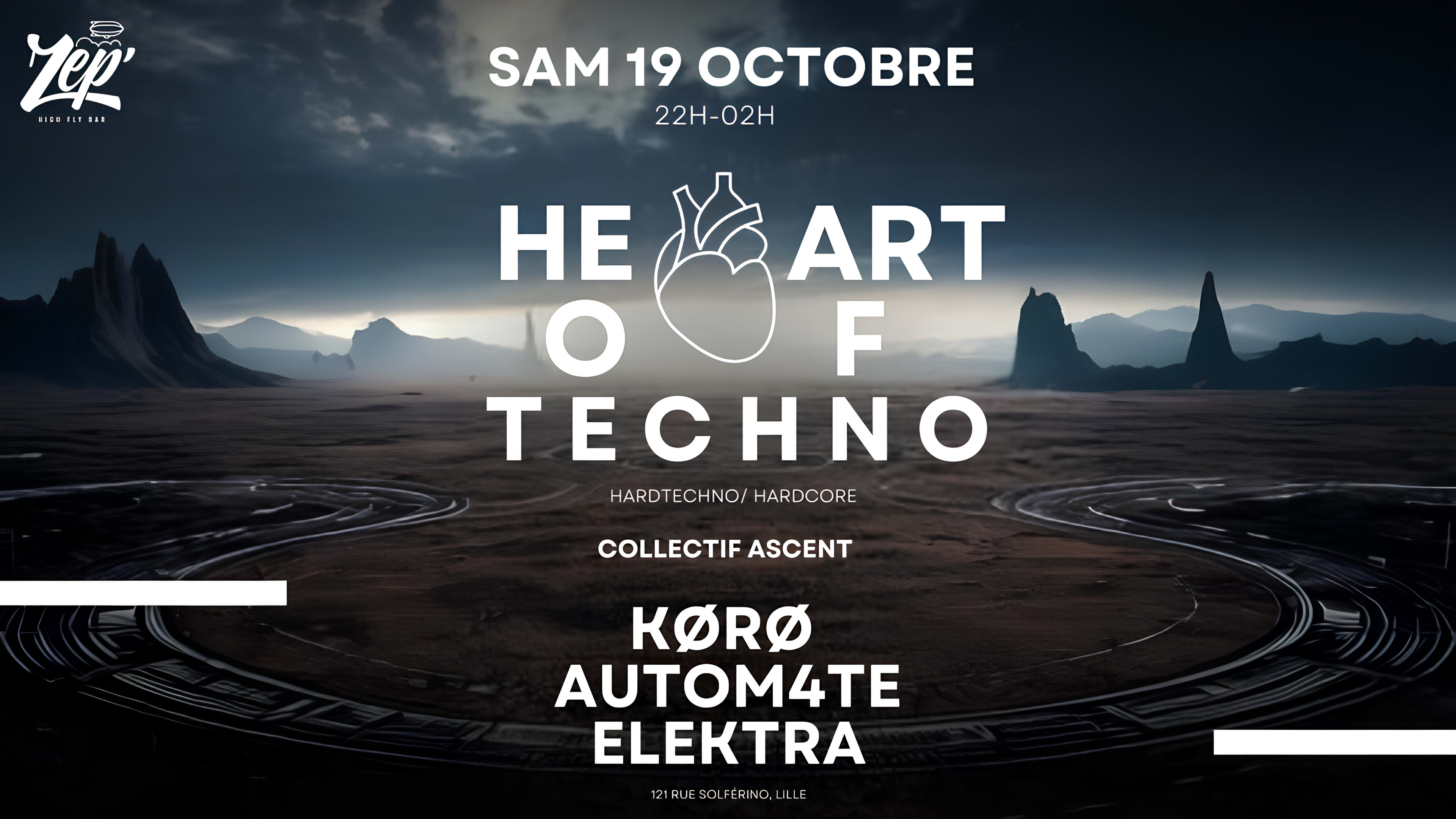 Heart Of Techno With Kørø Autom4te Elektra Cover