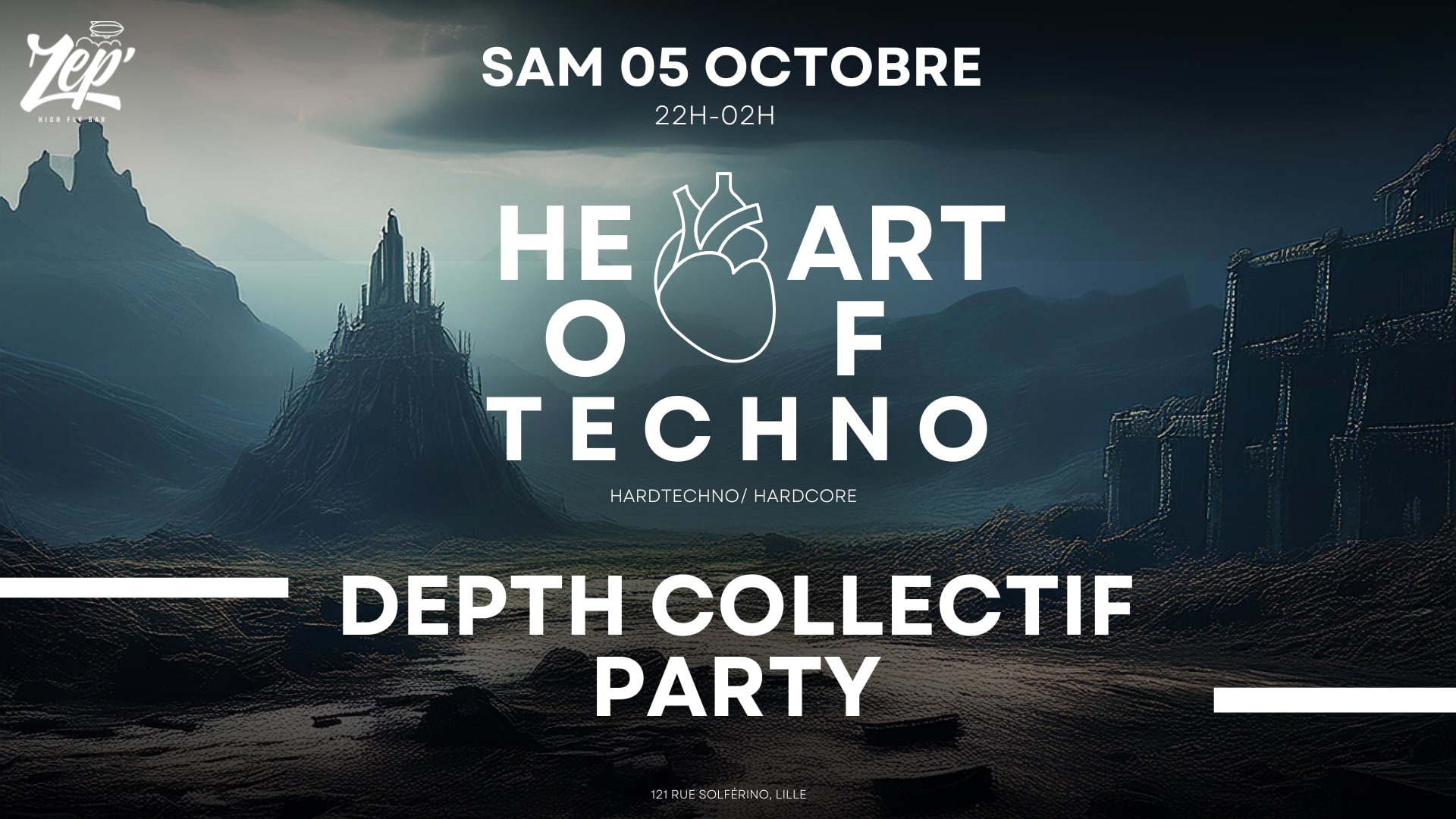 Heart Of Techno With Depth Collectif Cover