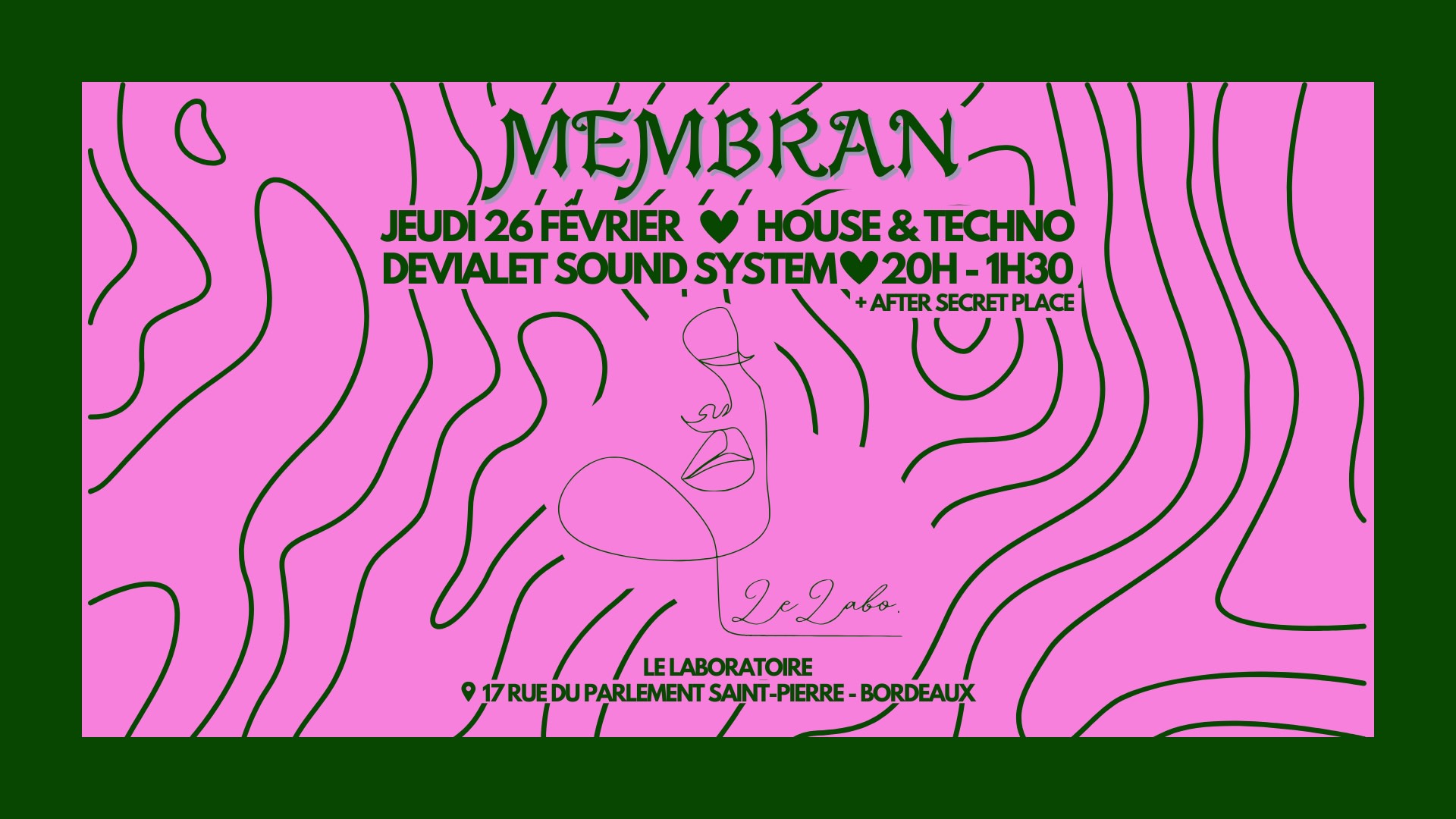 Membran | Le Laboratoire II - Bordeaux Centre Cover