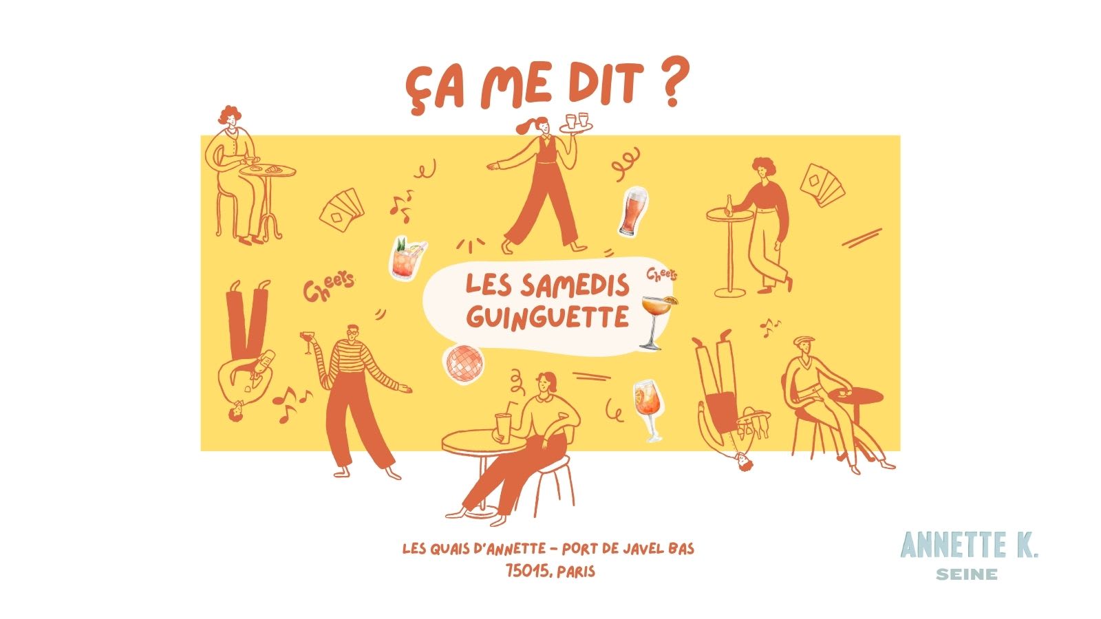 Ça Me Dit Guinguette Chez Annette K ! Cover