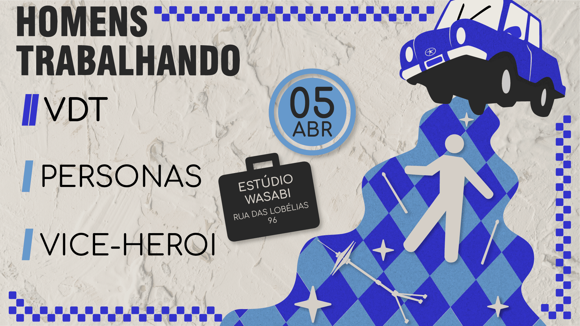 Vdt Tour Sjc Com Vice-Herói E Personas Cover