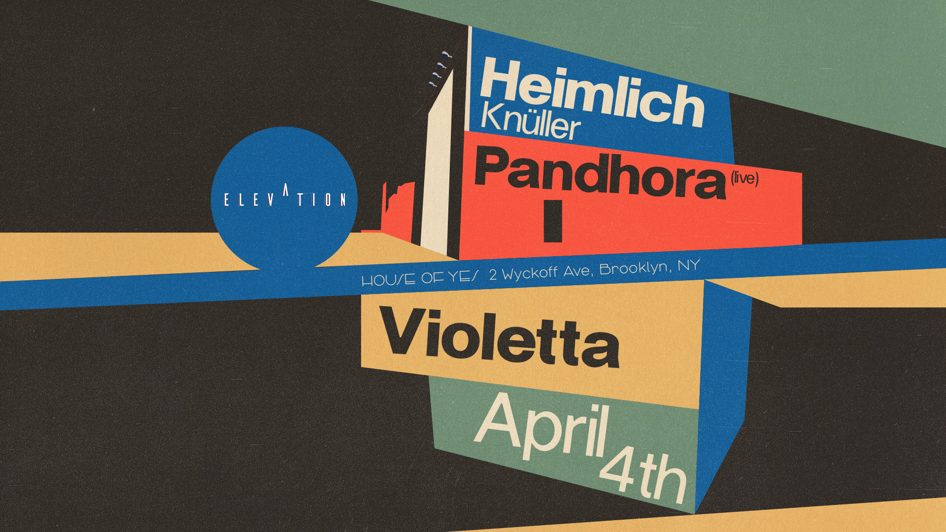 Elevation: Heimlich Knüller • Pandhora (Live) • Violetta Cover