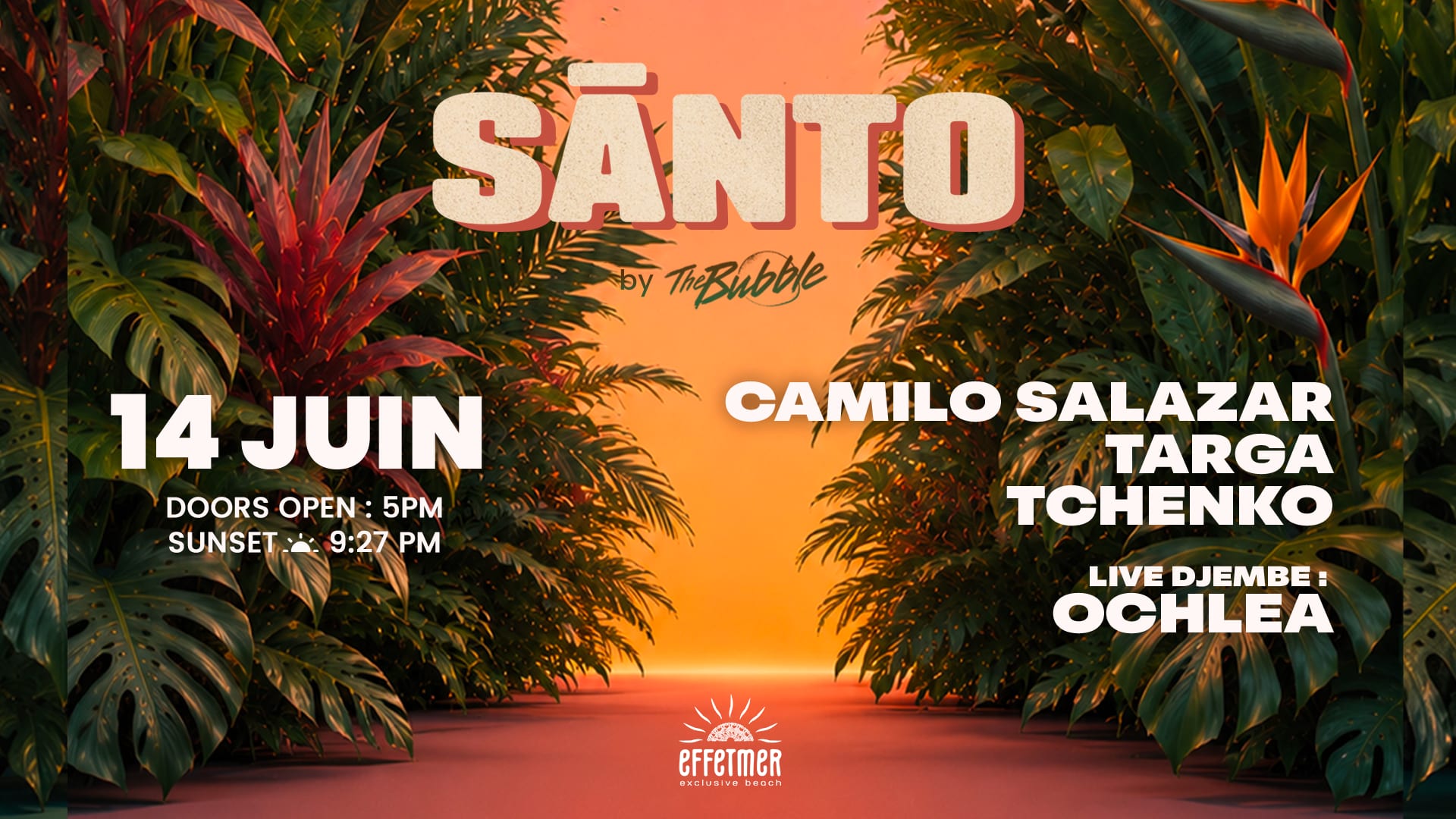 Santo - Your Sunday Ritual On The Beach Cover