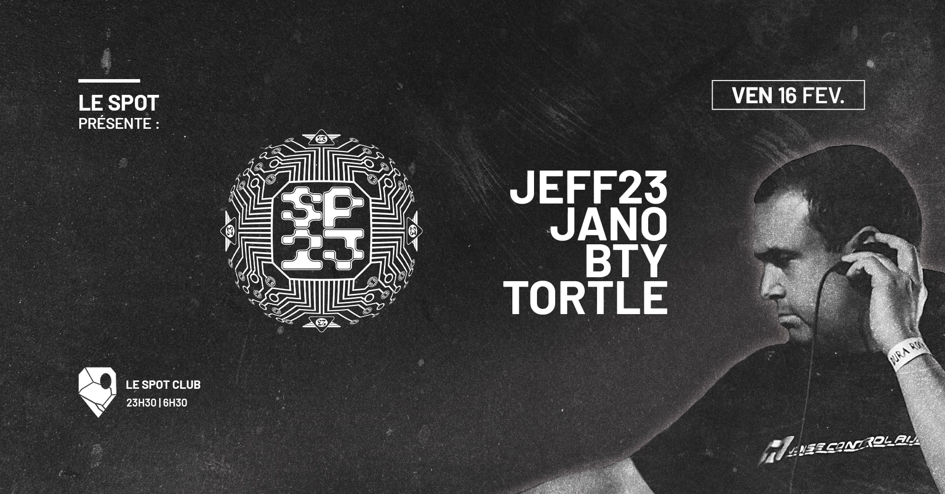 Le Spot Invite: Jeff 23 // Jano Isoptope Cover