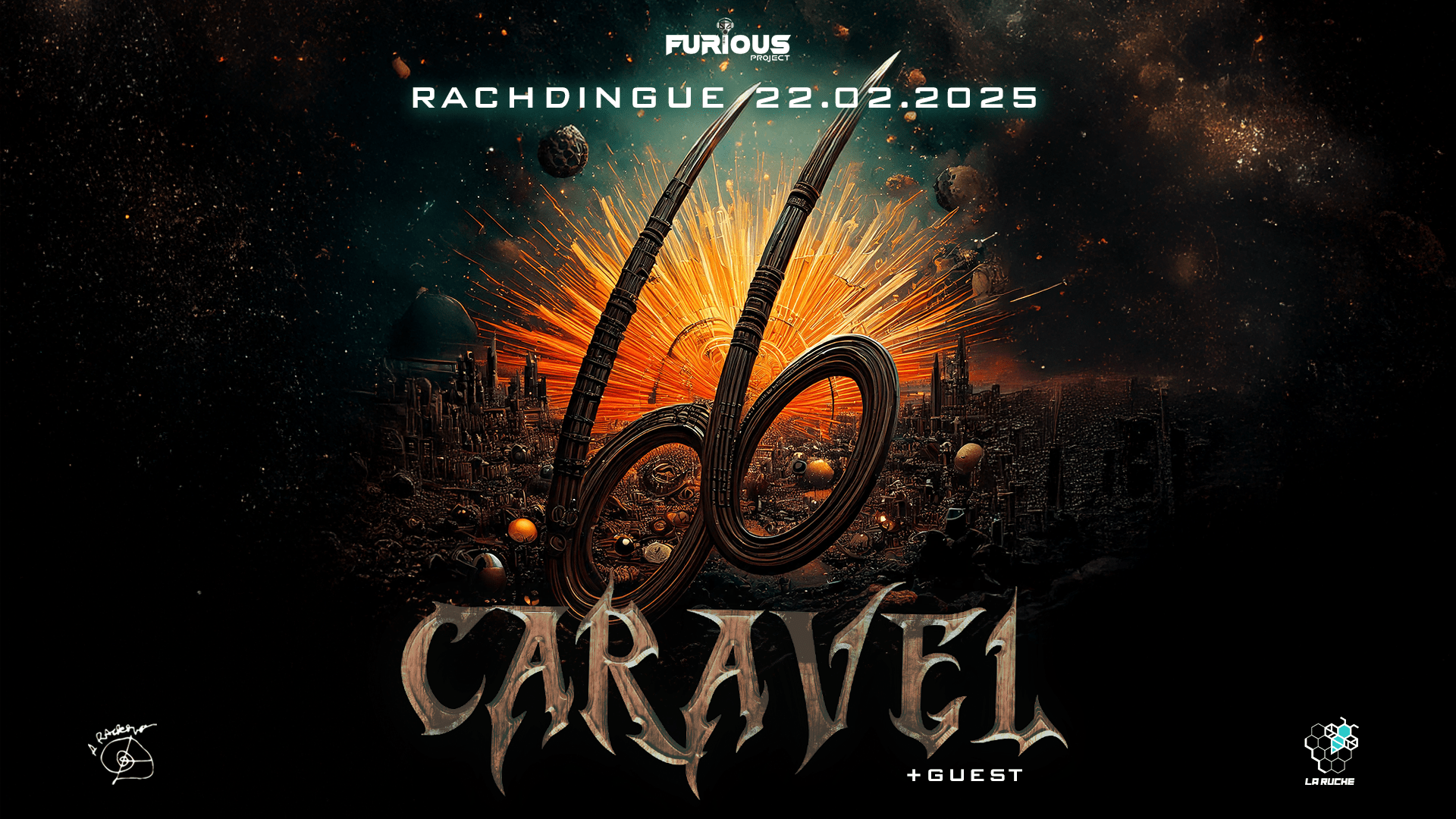 Furious #5 Caravel @ Rachdingue 22.02.2025 Cover