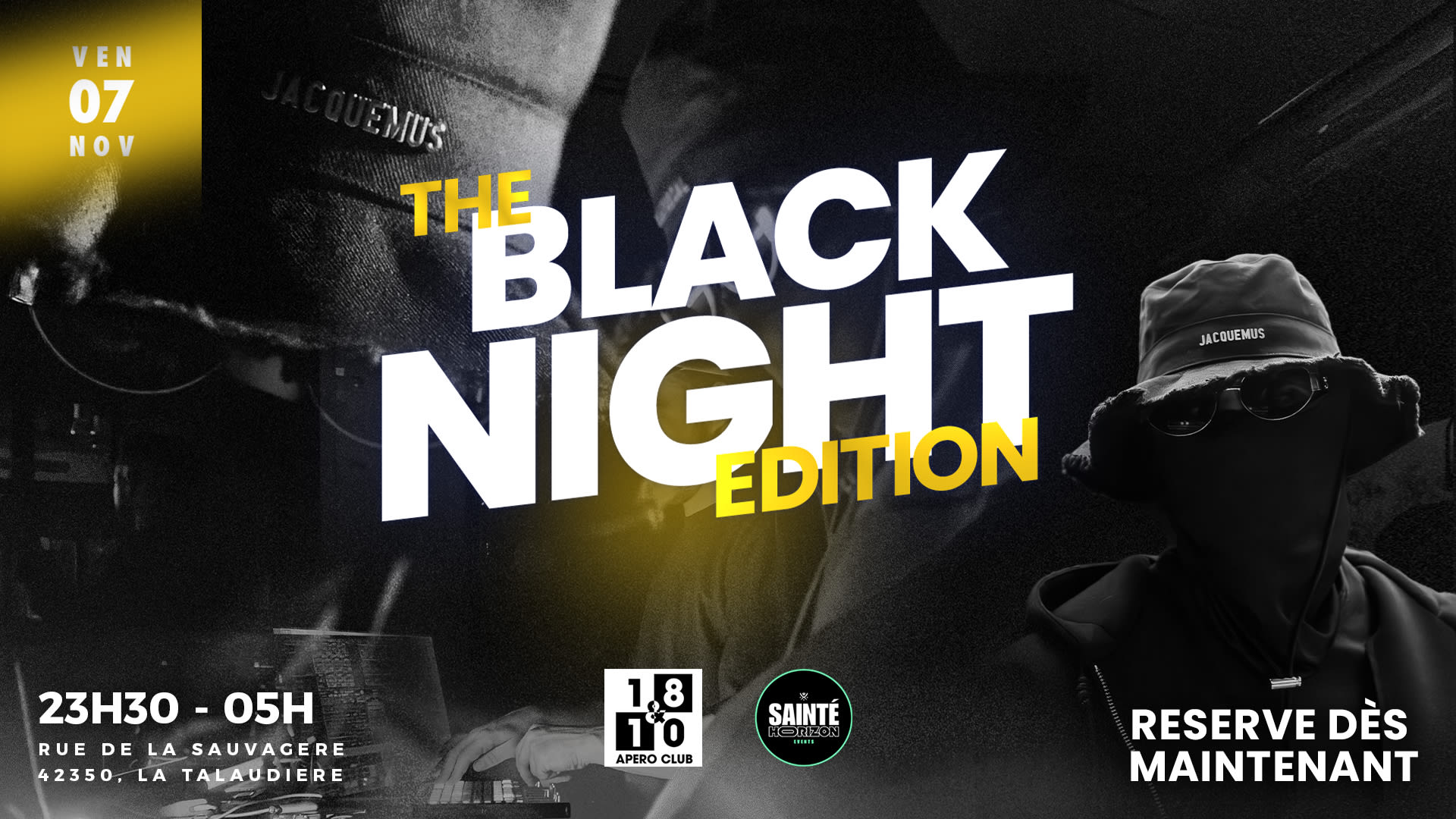 The Black Night Edition - Vendredi 7 Novembre Cover