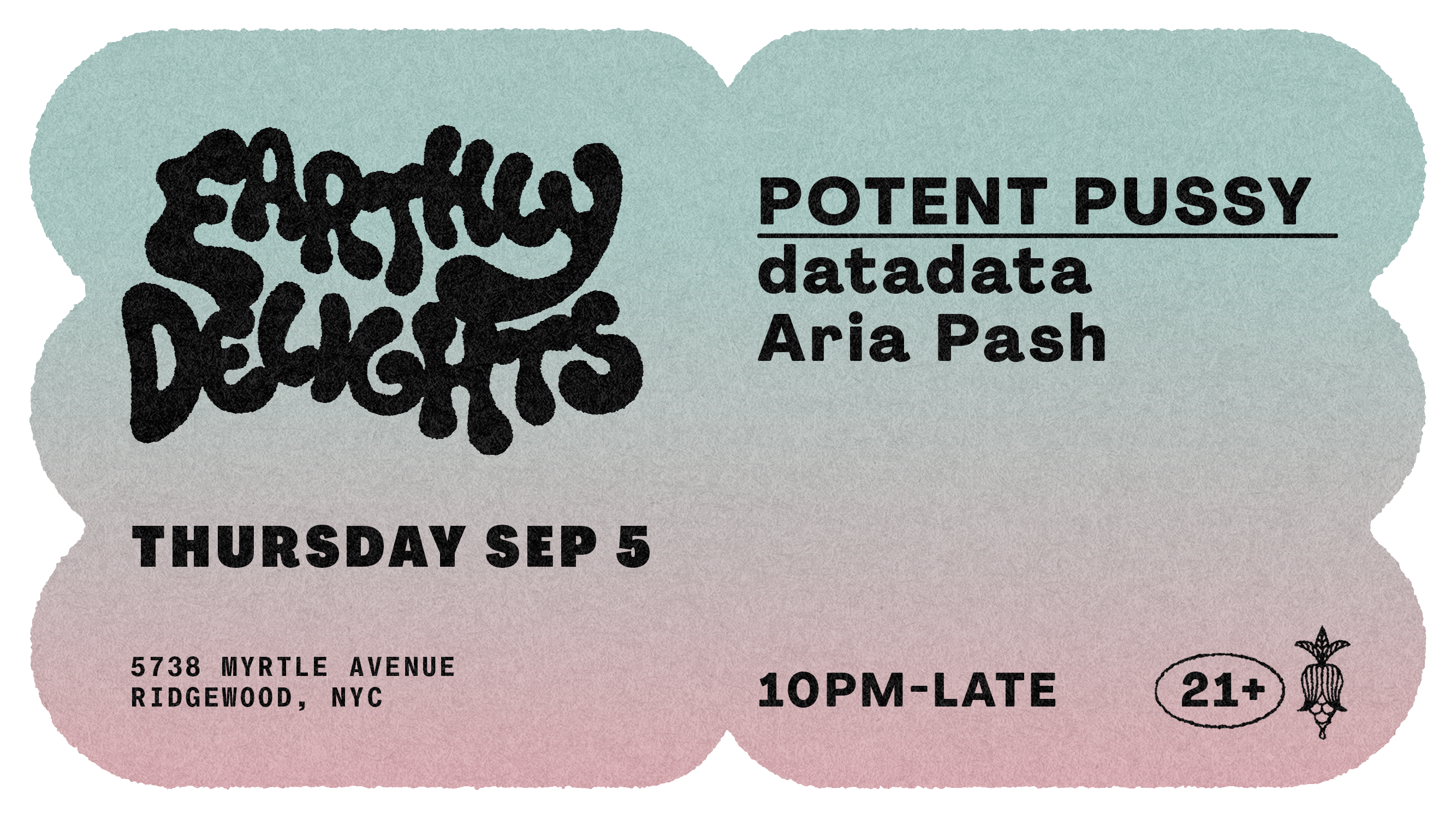 Potent Pussy | Datadata, Aria Pash Cover