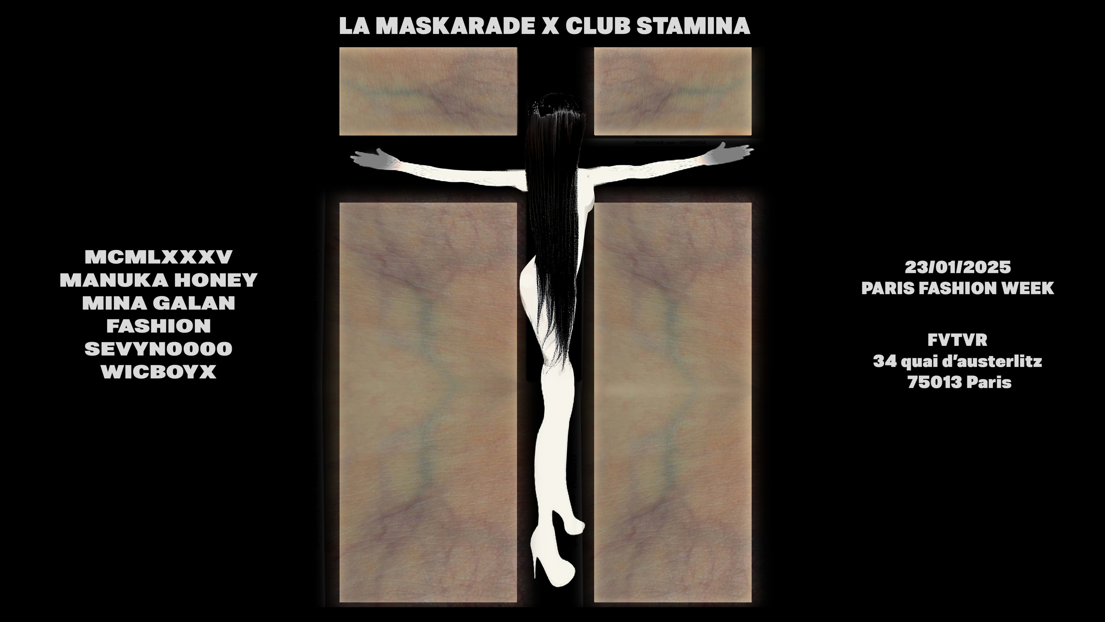Maskarave X Club Stamina :  MCMLXXXV,Manuka Honey,Mina Galan Cover
