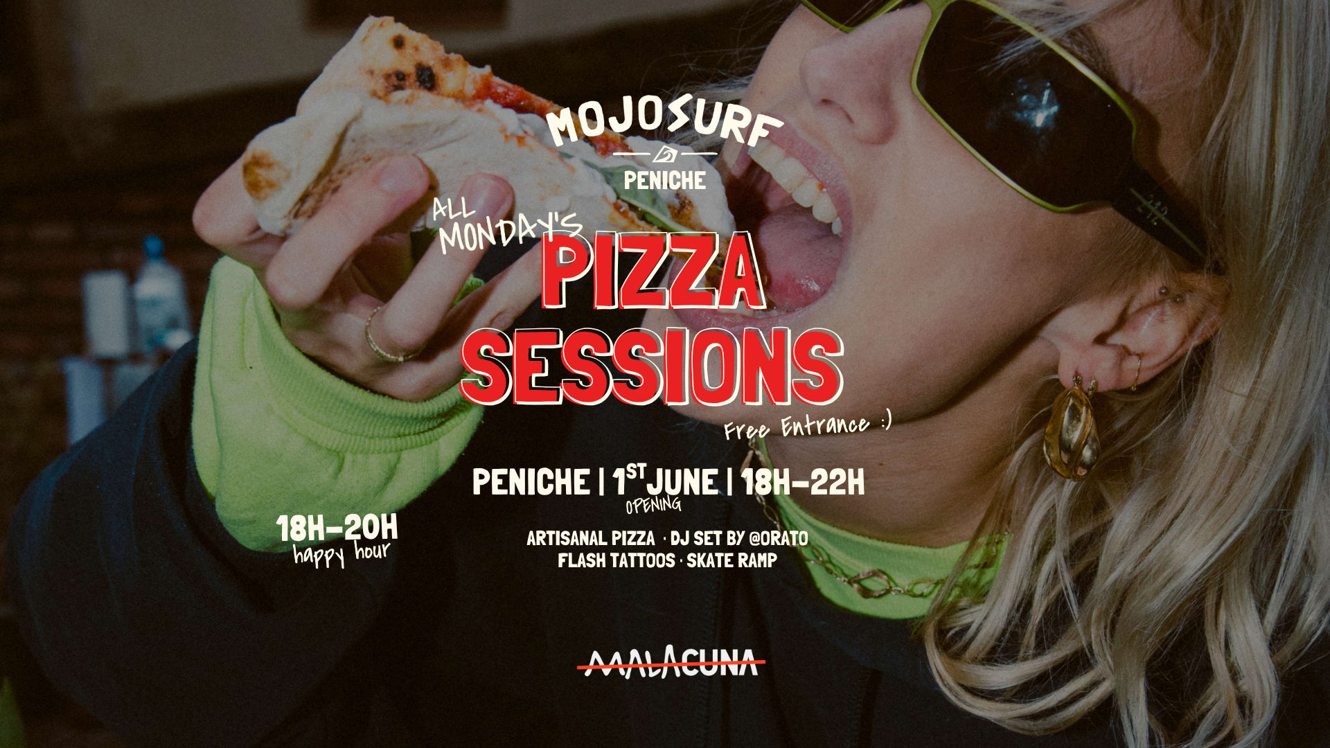 Monday Pizza Sessions Cover