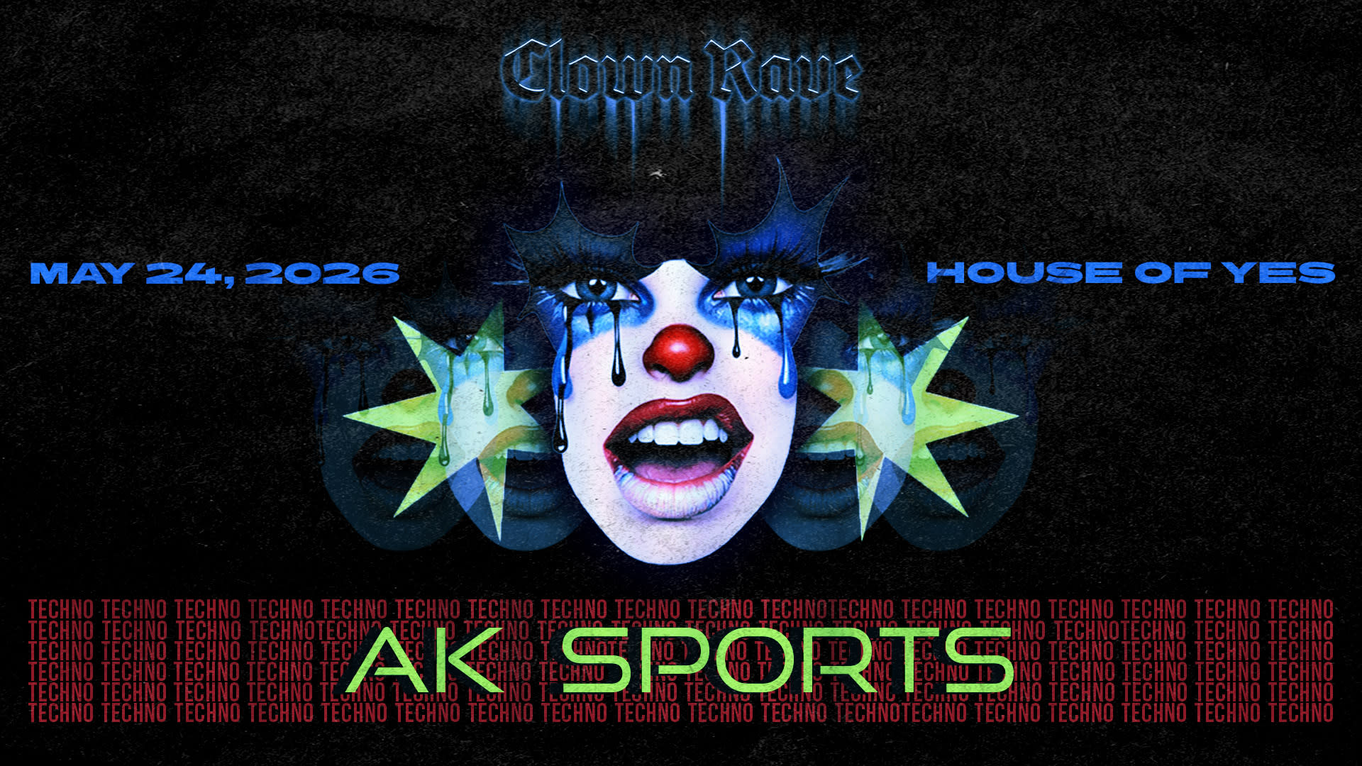 Clown Rave: Ak Sports Cover