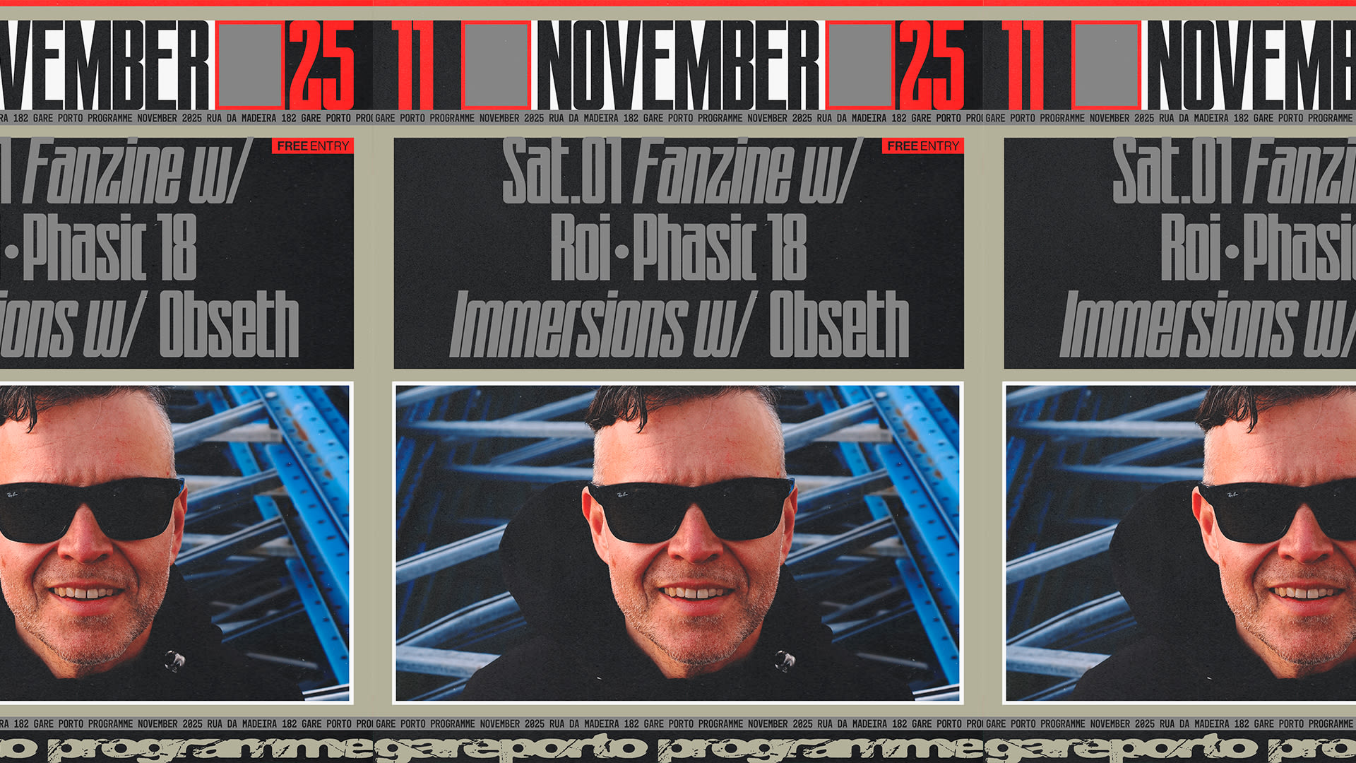 Fanzine W/ Roi, Phasic 18, Immersions W/ Obseth (Free Entry) Cover