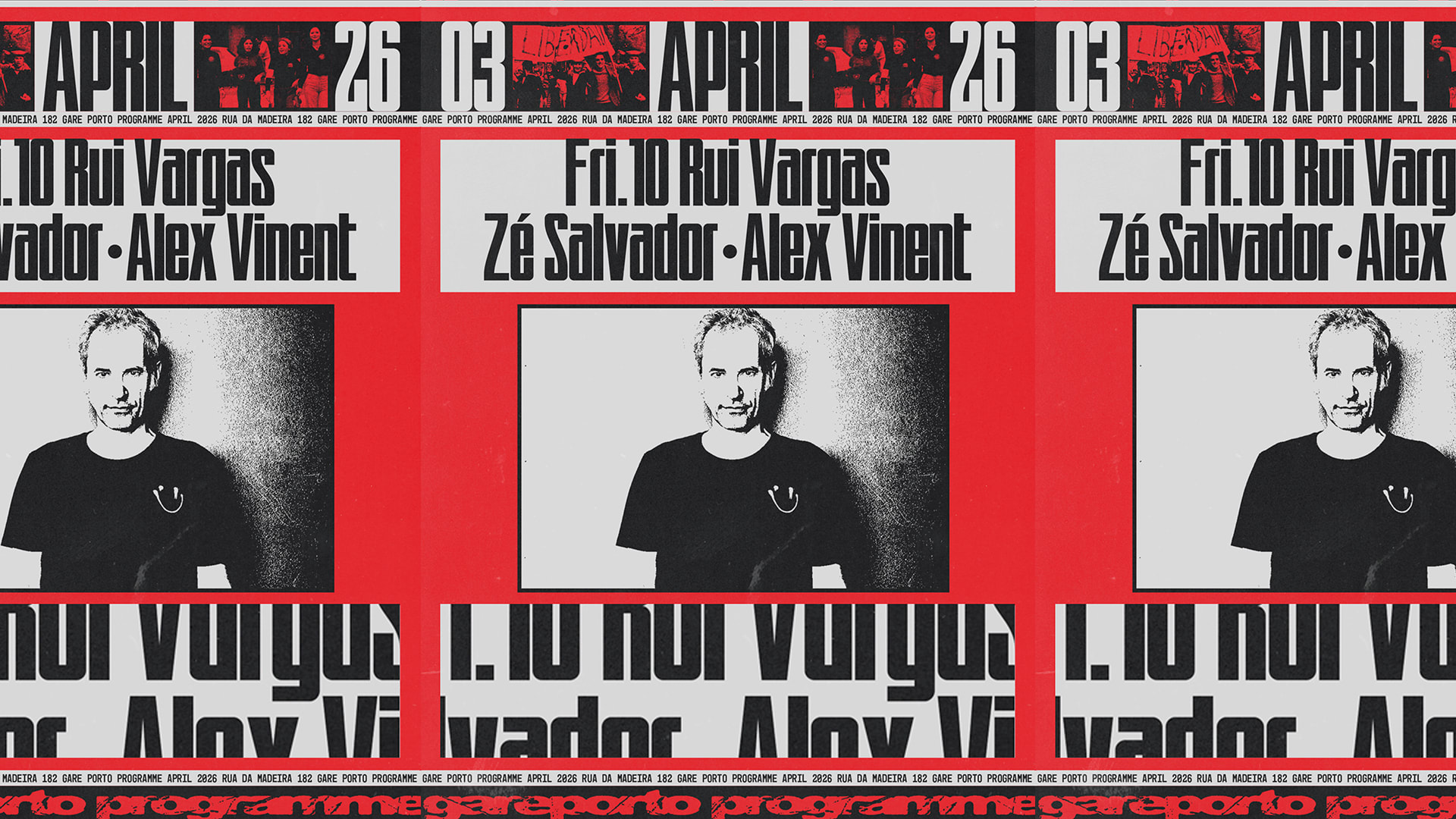 Rui Vargas, Zé Salvador, Alex Vinent Cover