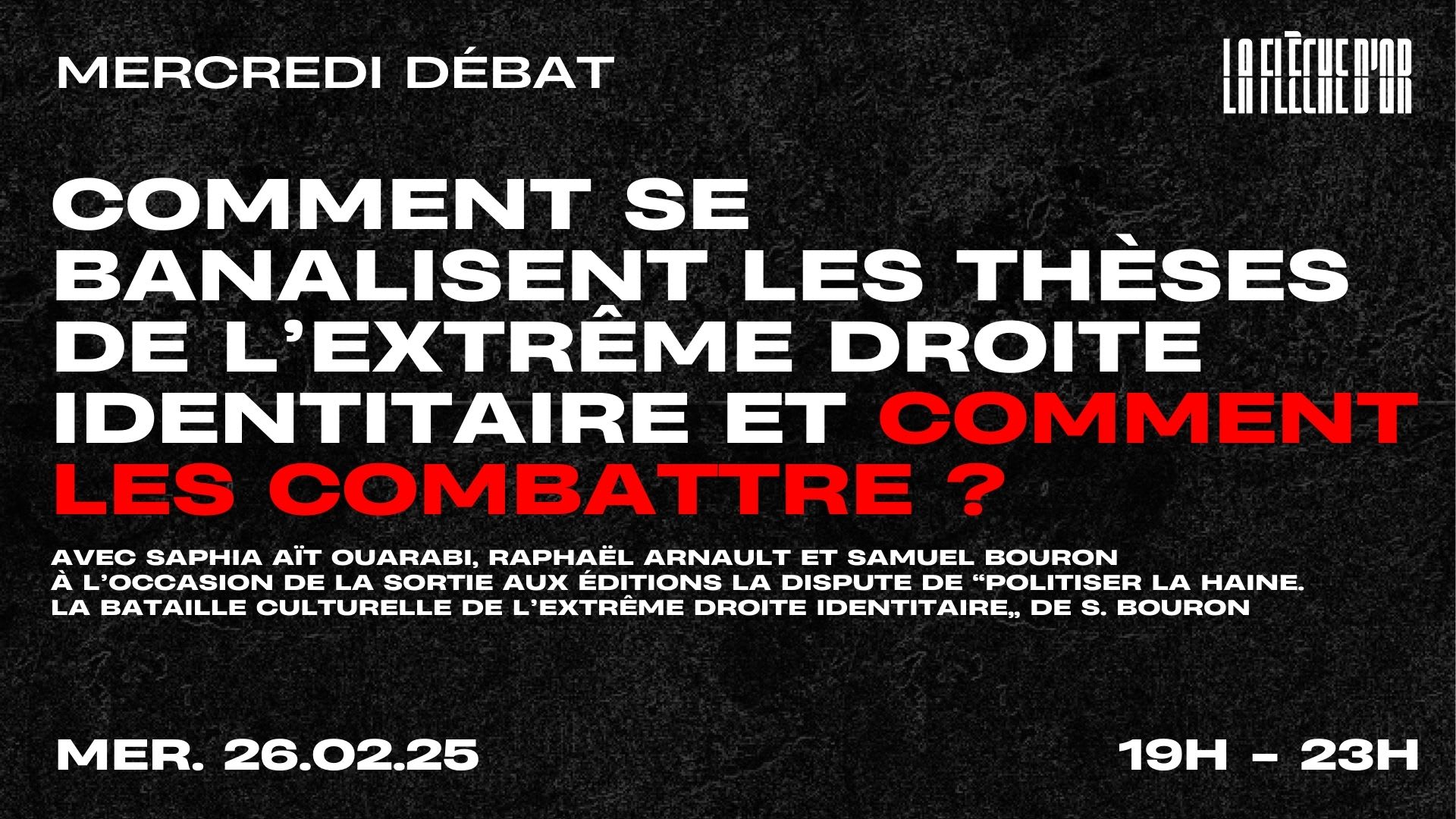Faire Face À La Banalisation Des Thèses De L’Extrême Droite Cover
