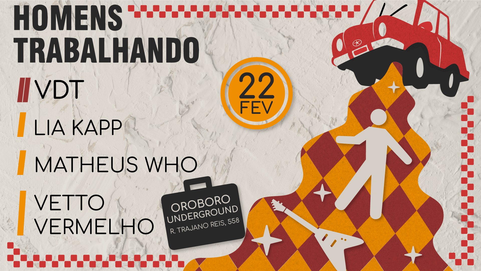 Vdt Tour Cwb C/ Lia Kapp, Vetto Vermelho E Matheus Who Cover