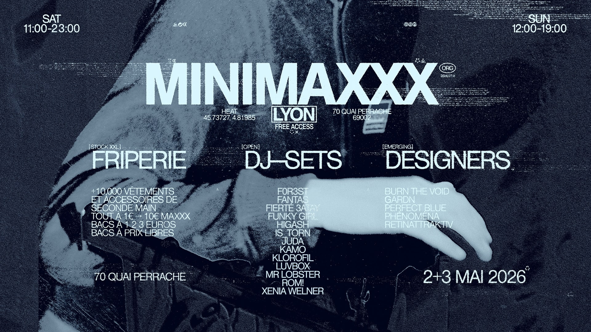 [Lyon] Friperie + Dj-Sets + Designers Cover