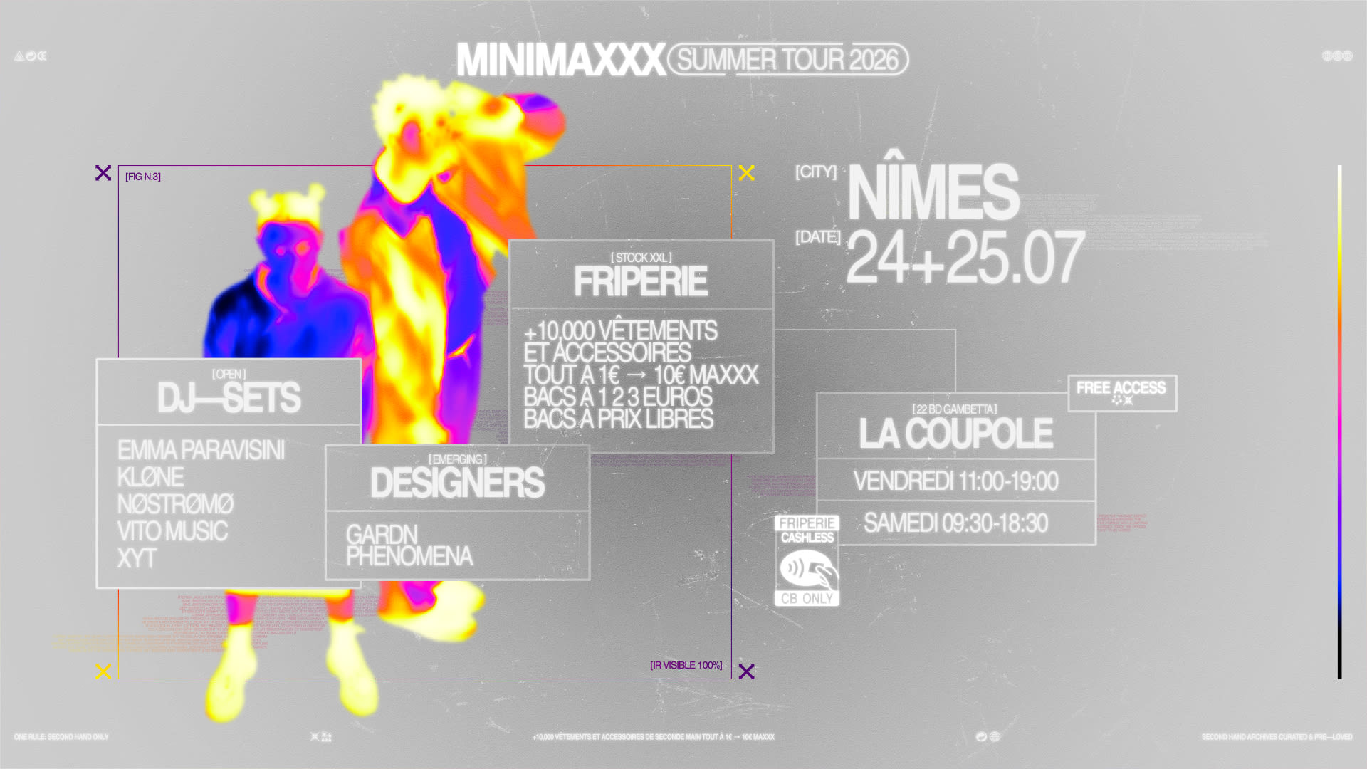 [Nîmes] Friperie + Dj-Sets + Designers Cover